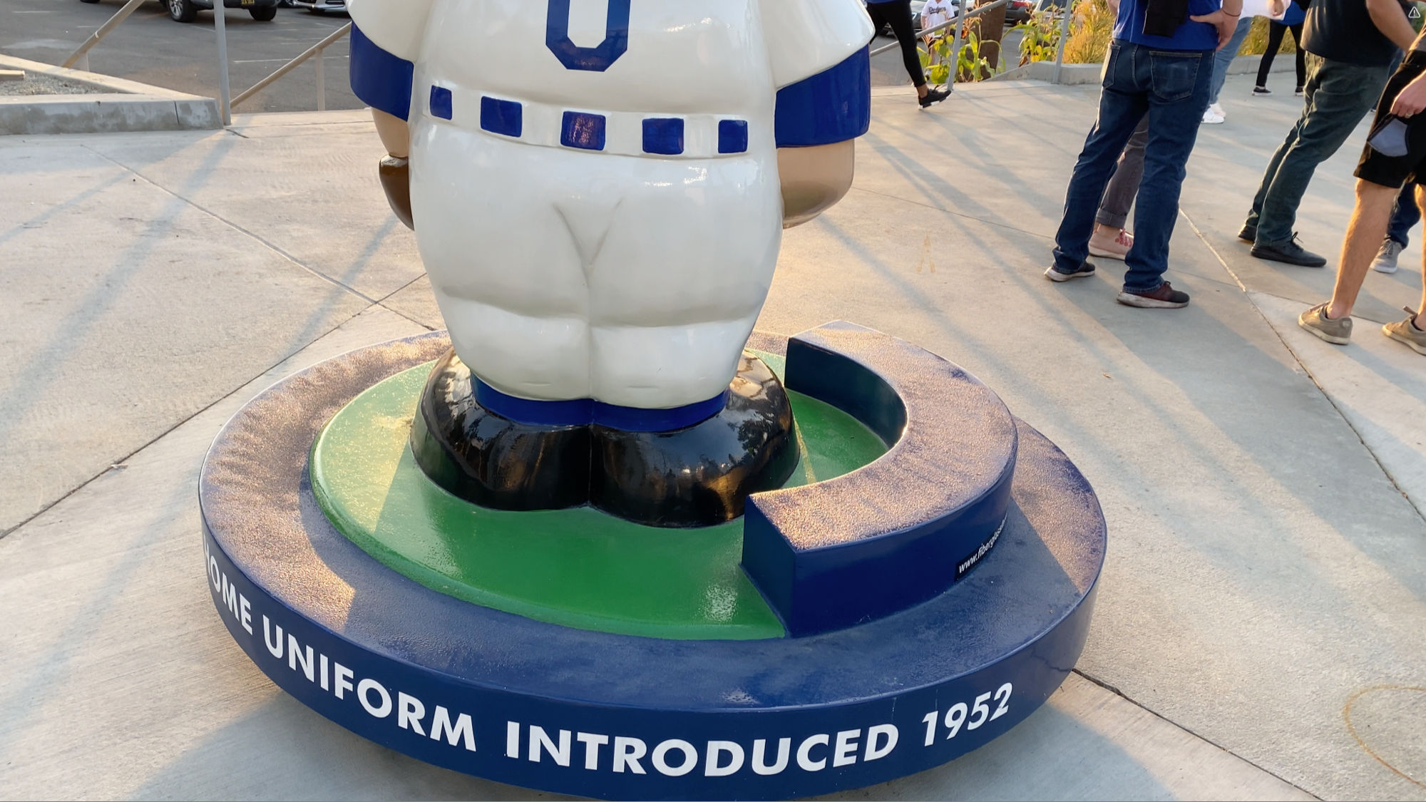 Dodger Stadium Home Uniform Introduced 1952