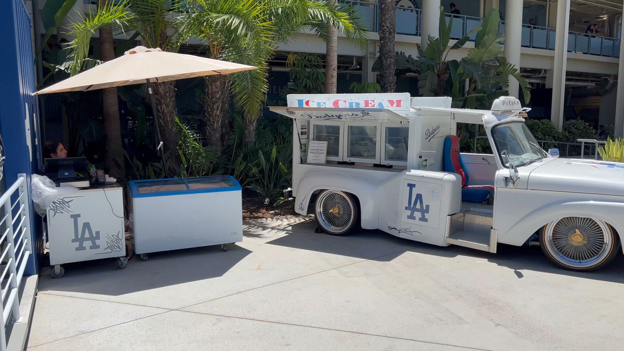 Dodger Stadium Ice Cream Truck Menu