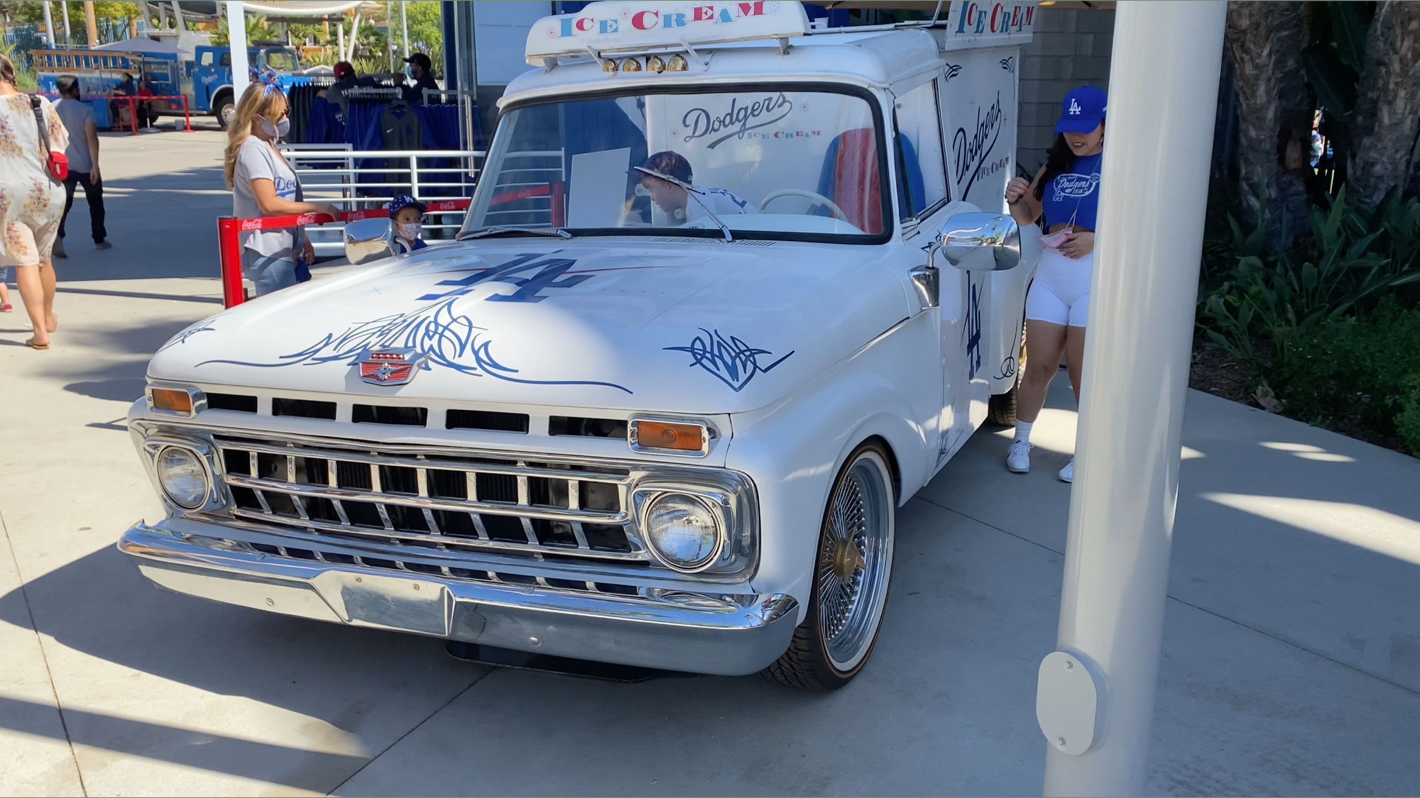 Ice Cream Truck Dodger Stadium Ice Cream Truck