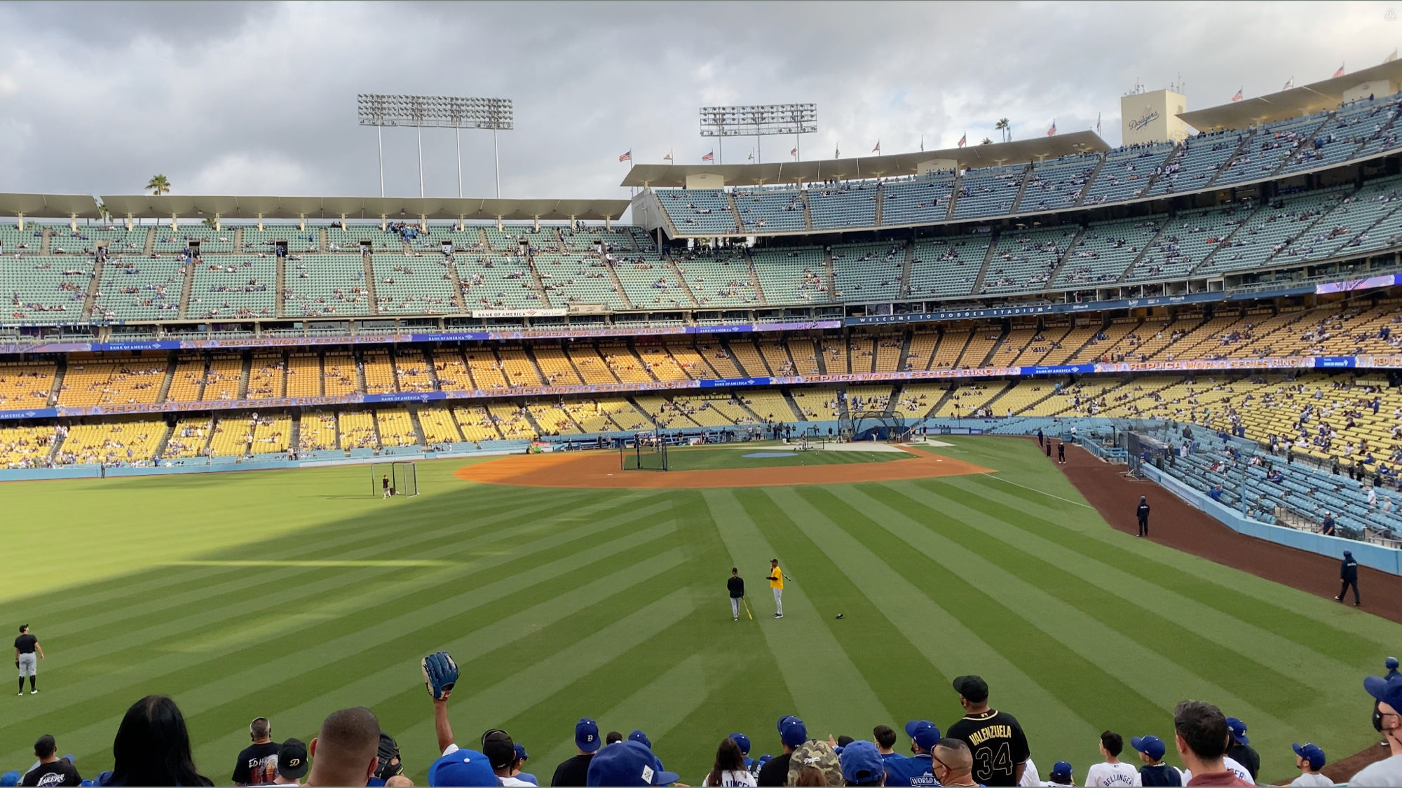 Dodger Stadium Left Field