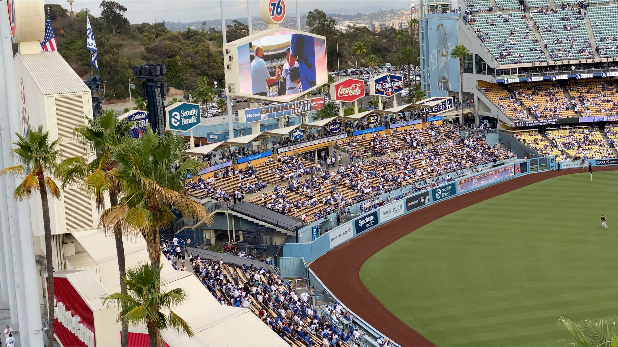 Dodger Stadium Right Field Pavilion