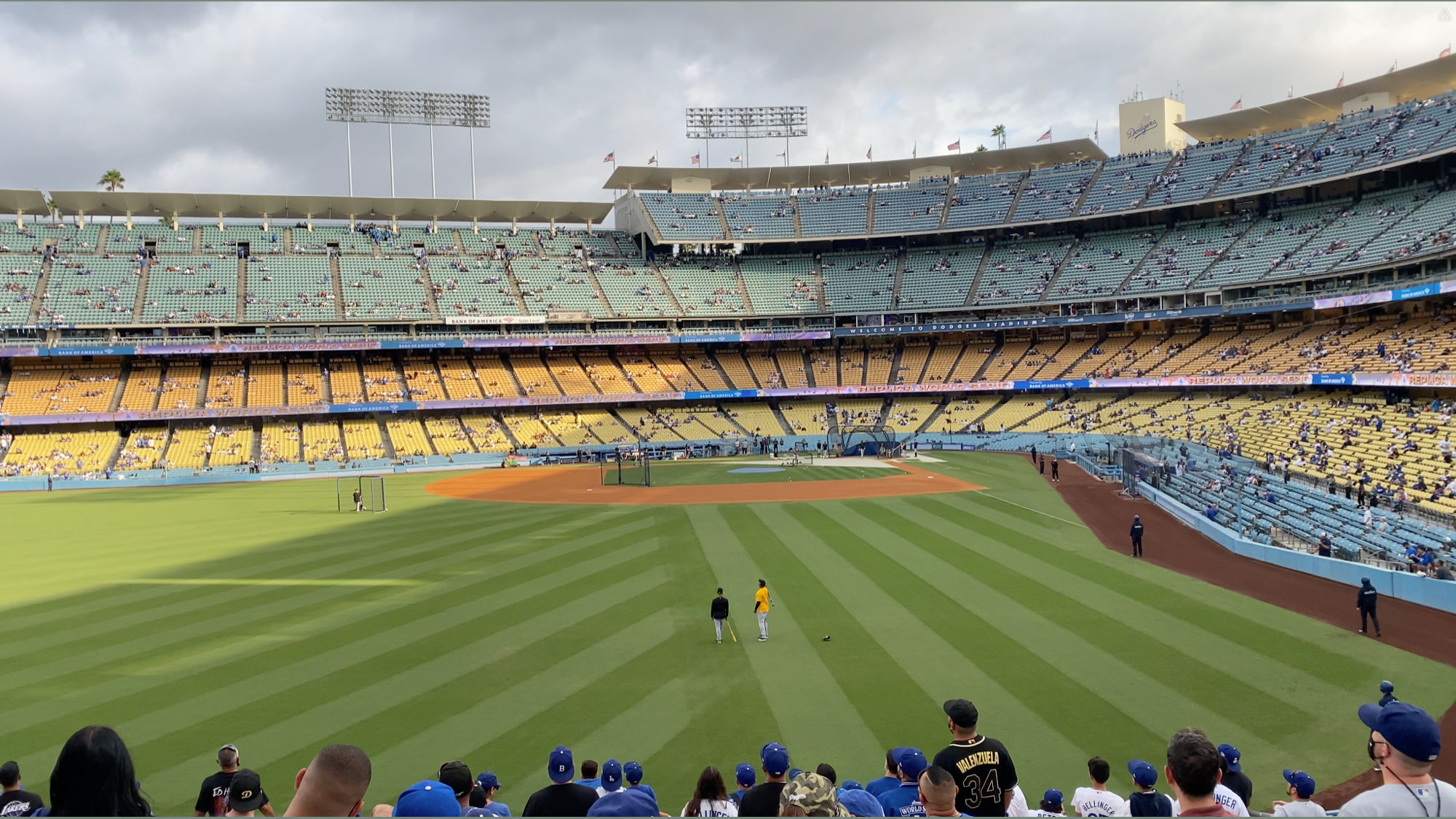 Dodger Stadium Left Field