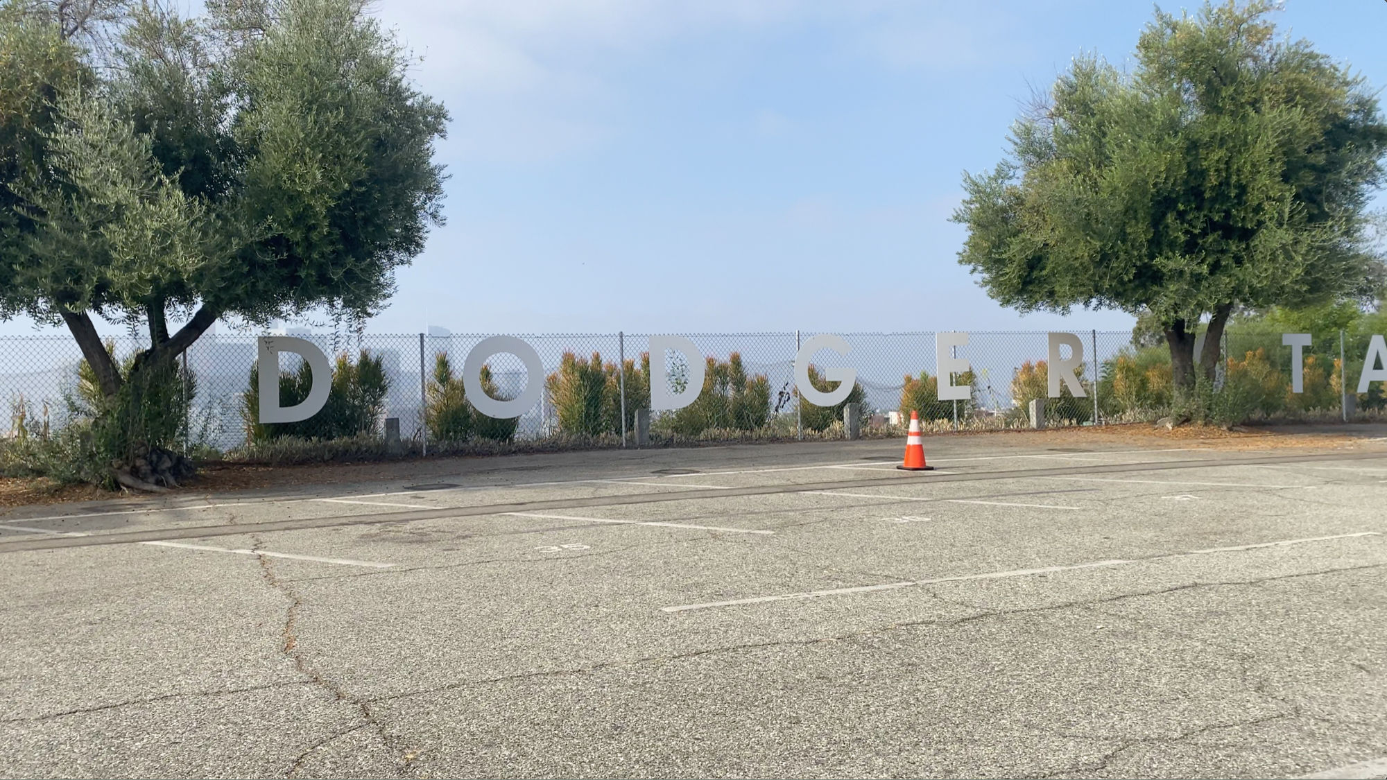 Dodger Stadium Letters