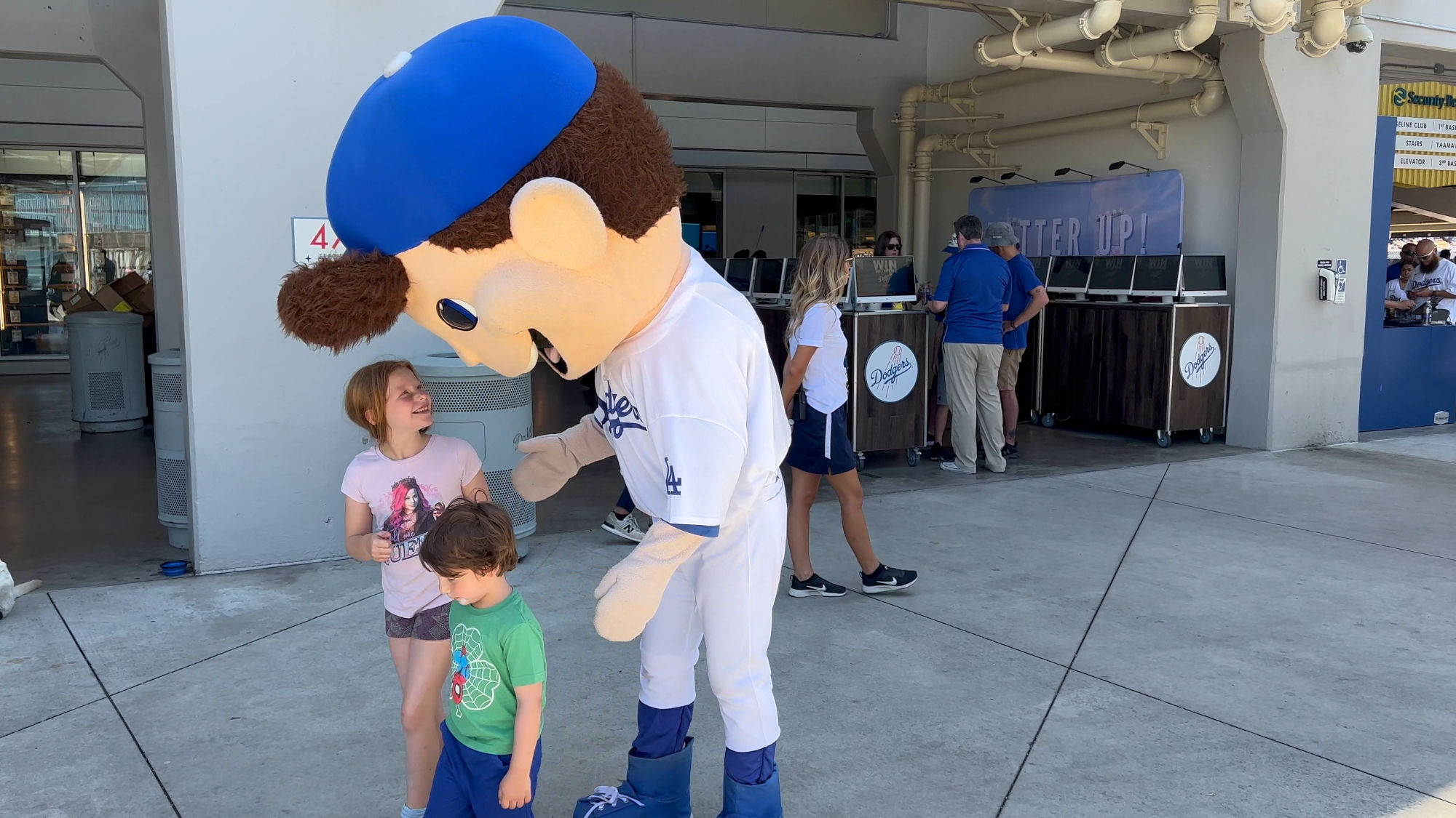 Dodger Stadium Mascot