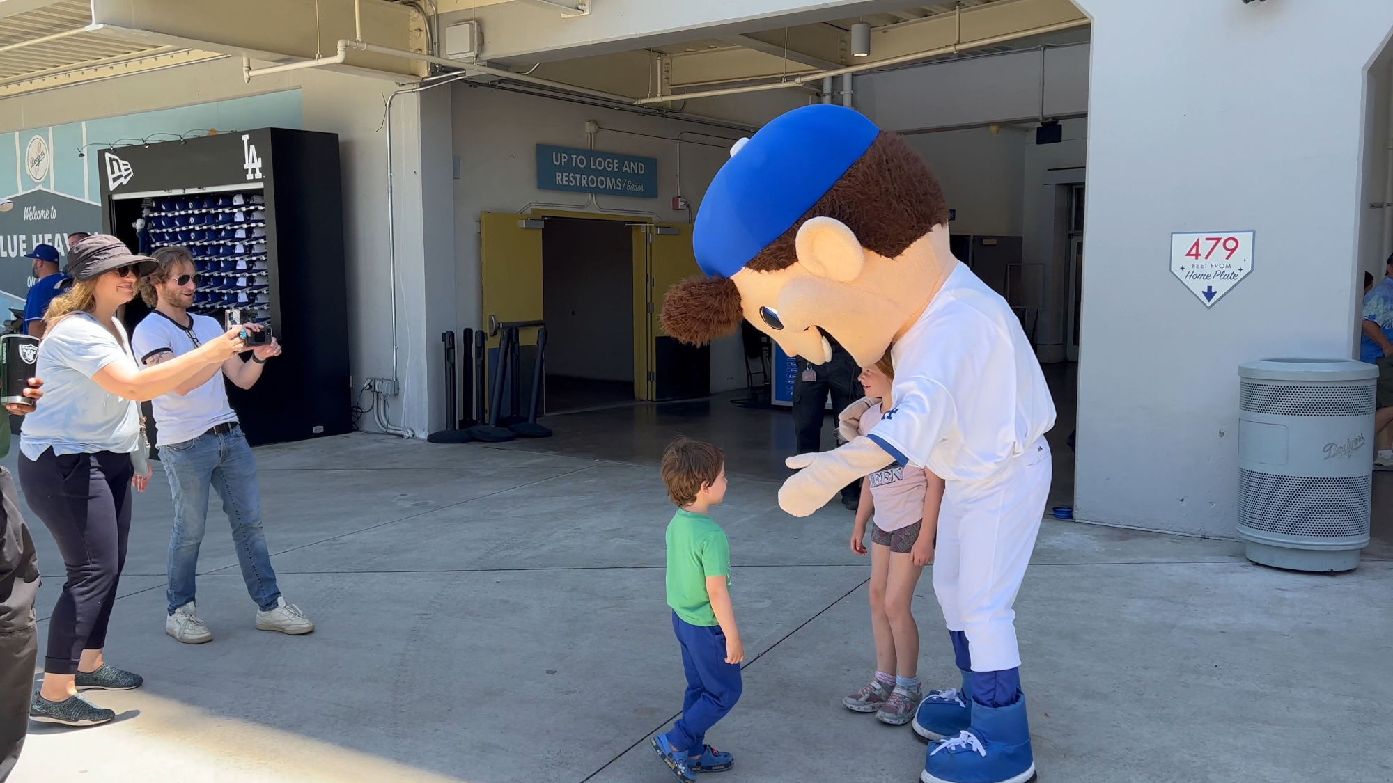 Dodger Stadium Mascot