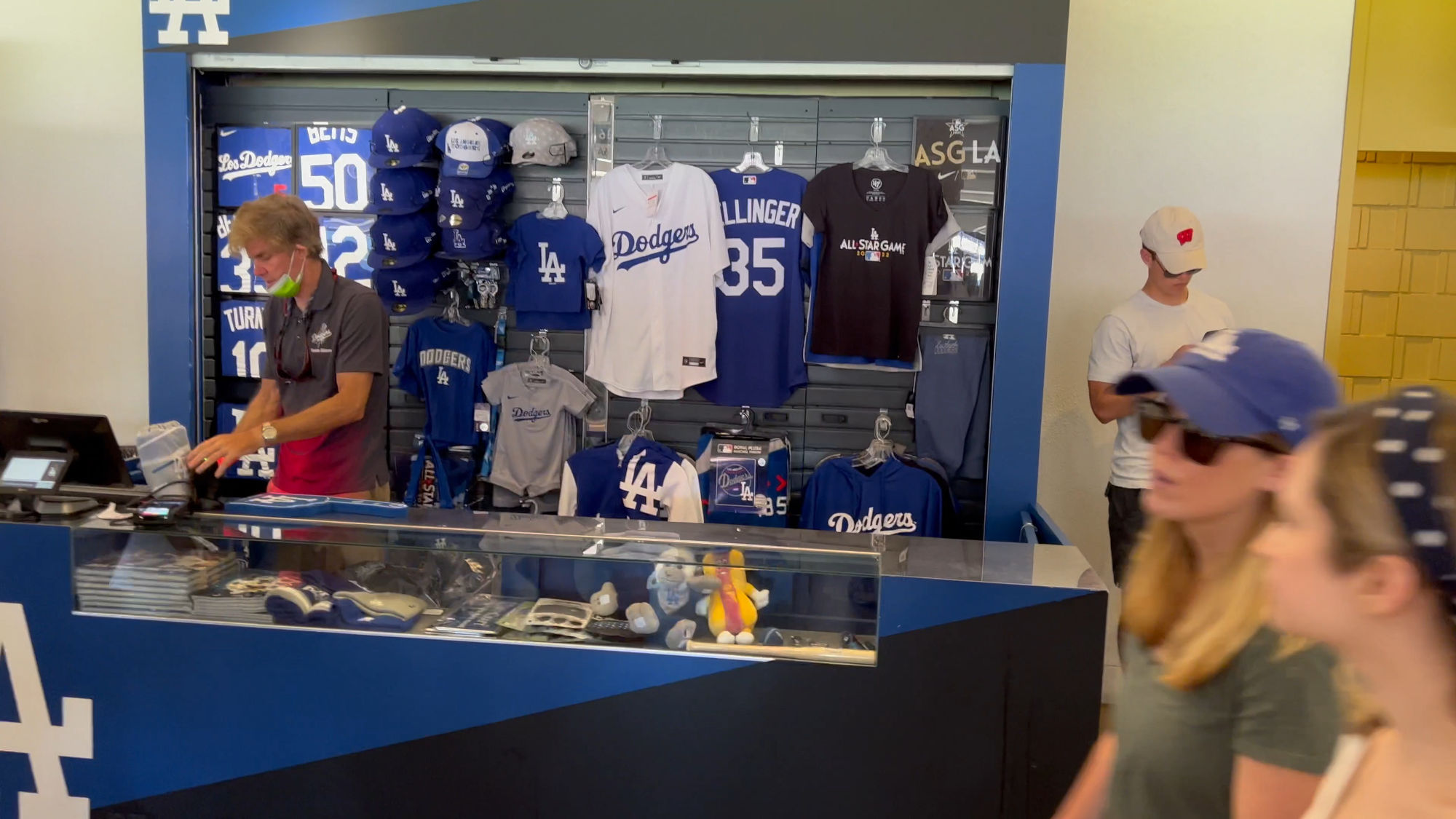 Dodger Stadium Merchandise Booth