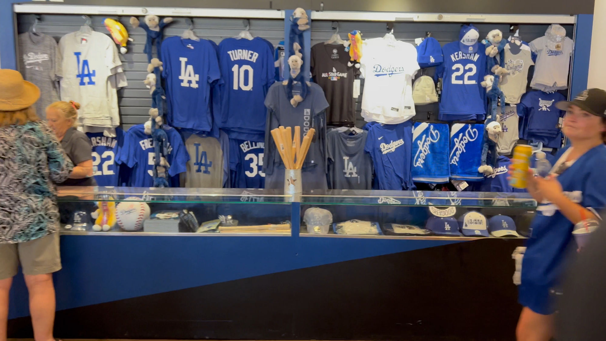 Dodger Stadium Merchandise Booth