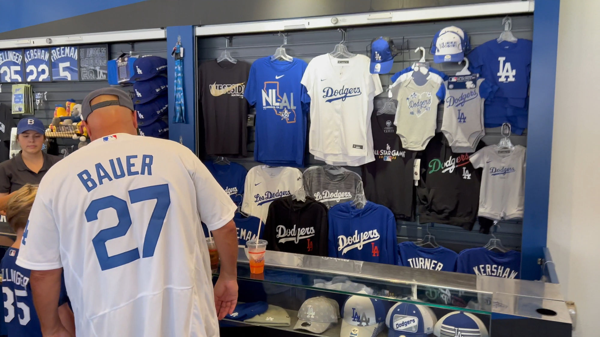 Dodger Stadium Merchandise Booth Bauer