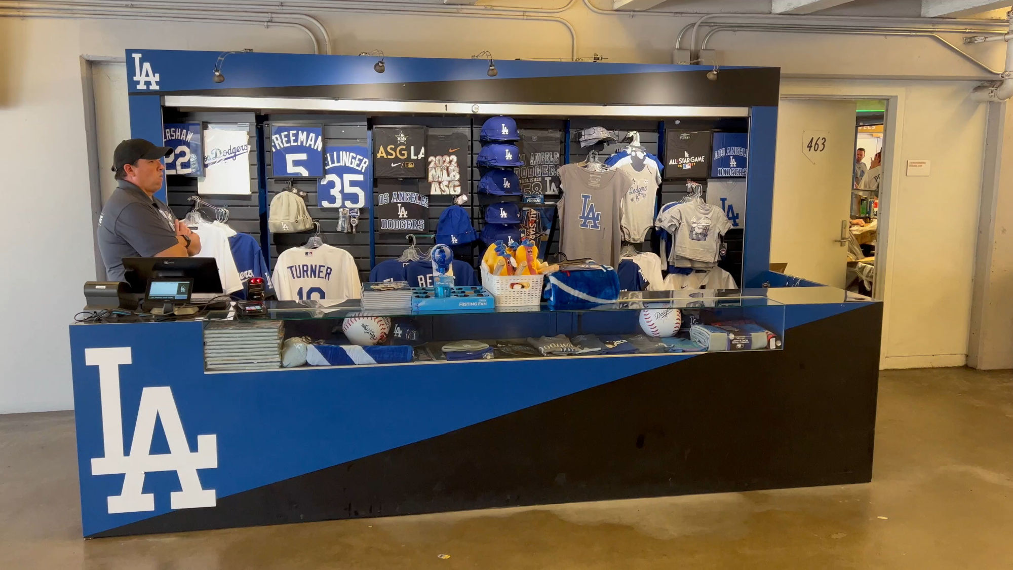 Dodger Stadium Merchandise Stand