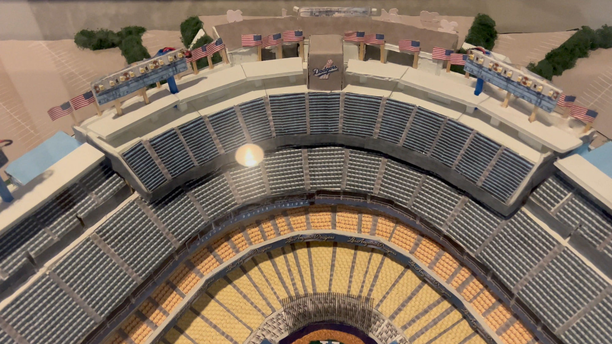 Dodger Stadium Architectural Model