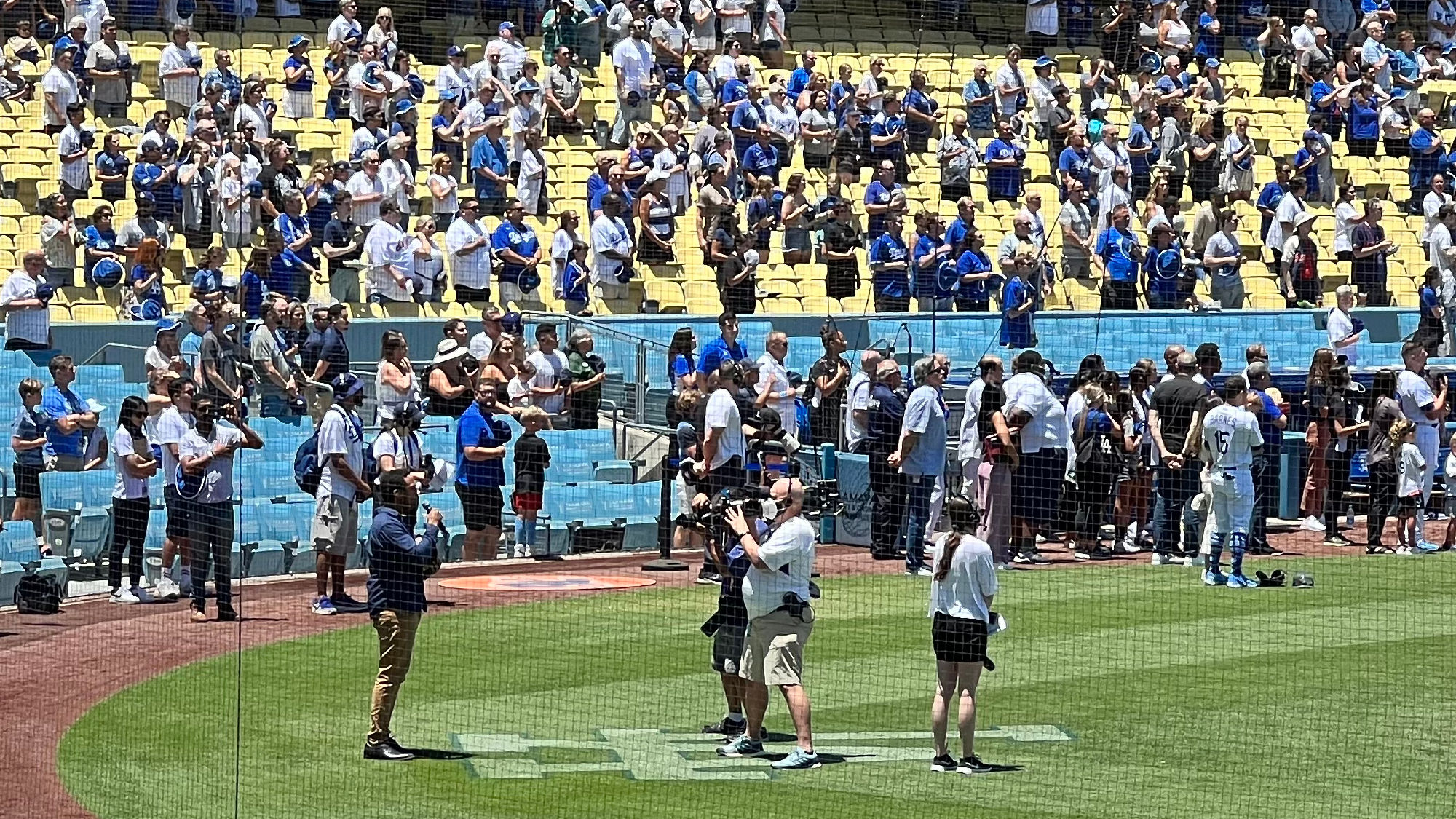 National Anthem Dodger Stadium National Anthem