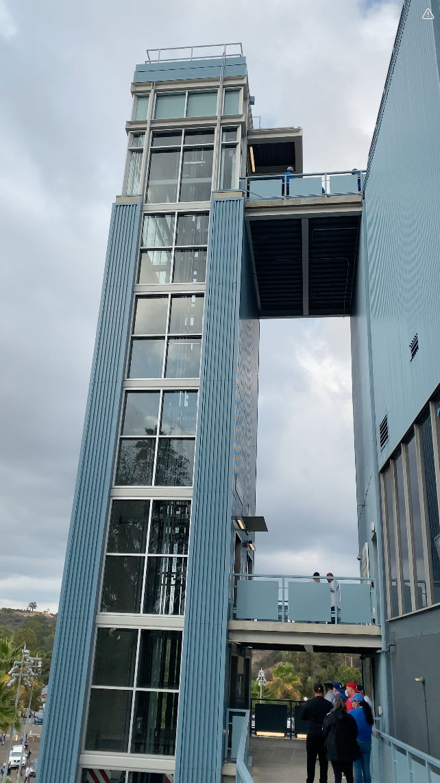 Dodger Stadium New Elevator