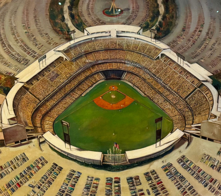 Dodger Stadium Opens