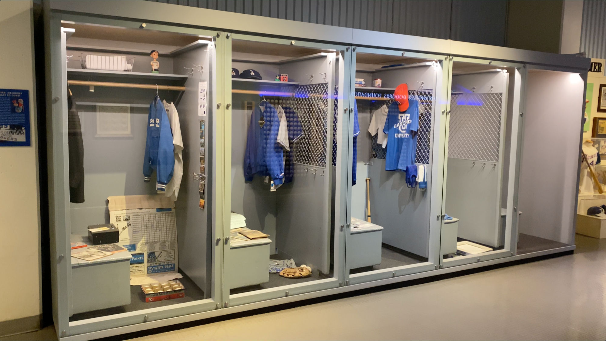 Original Lockers Dodger Stadium Original Lockers