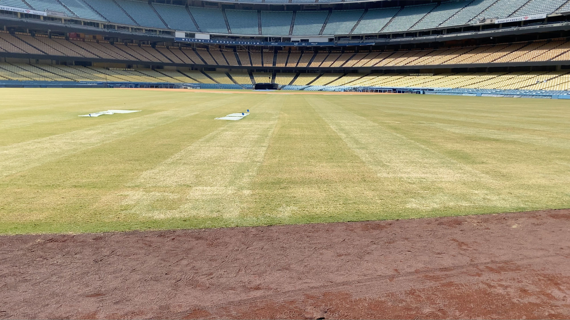 Dodger Stadium Outfield