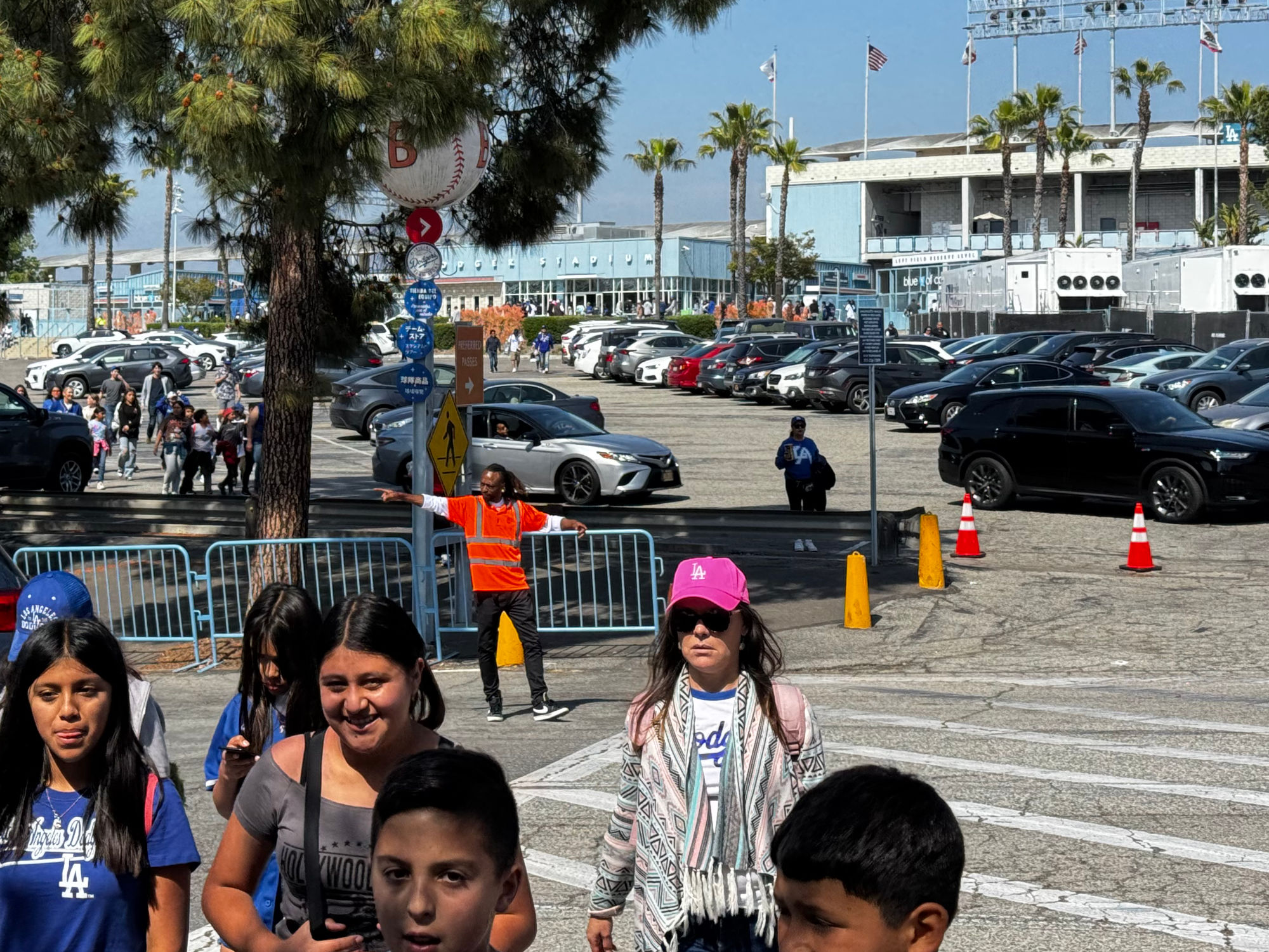 Parking Lot B Dodger Stadium Parking Lot B