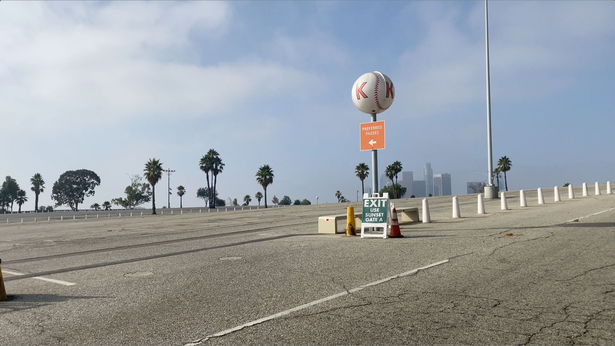 Dodger Stadium Parking Lot Section K