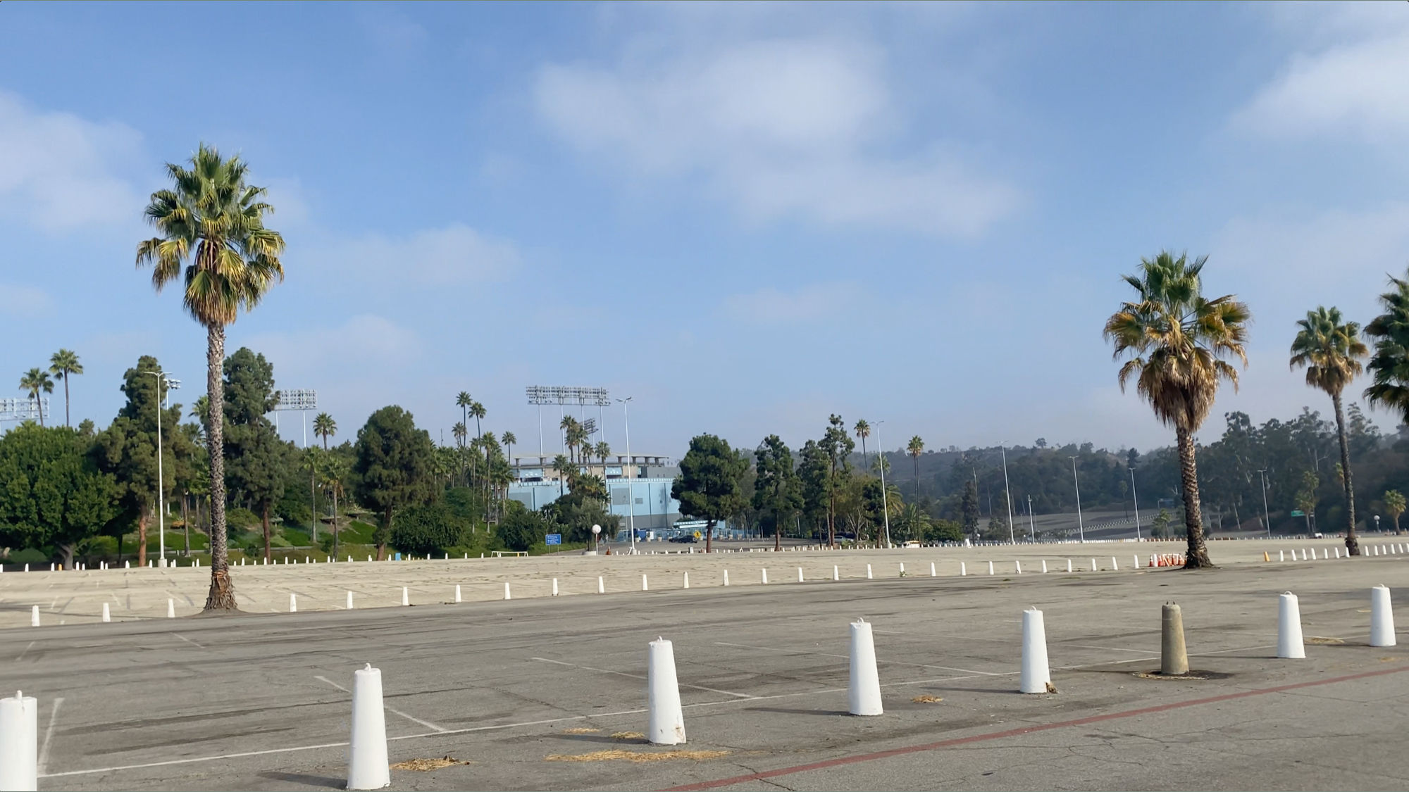 Dodger Stadium Parking Lot