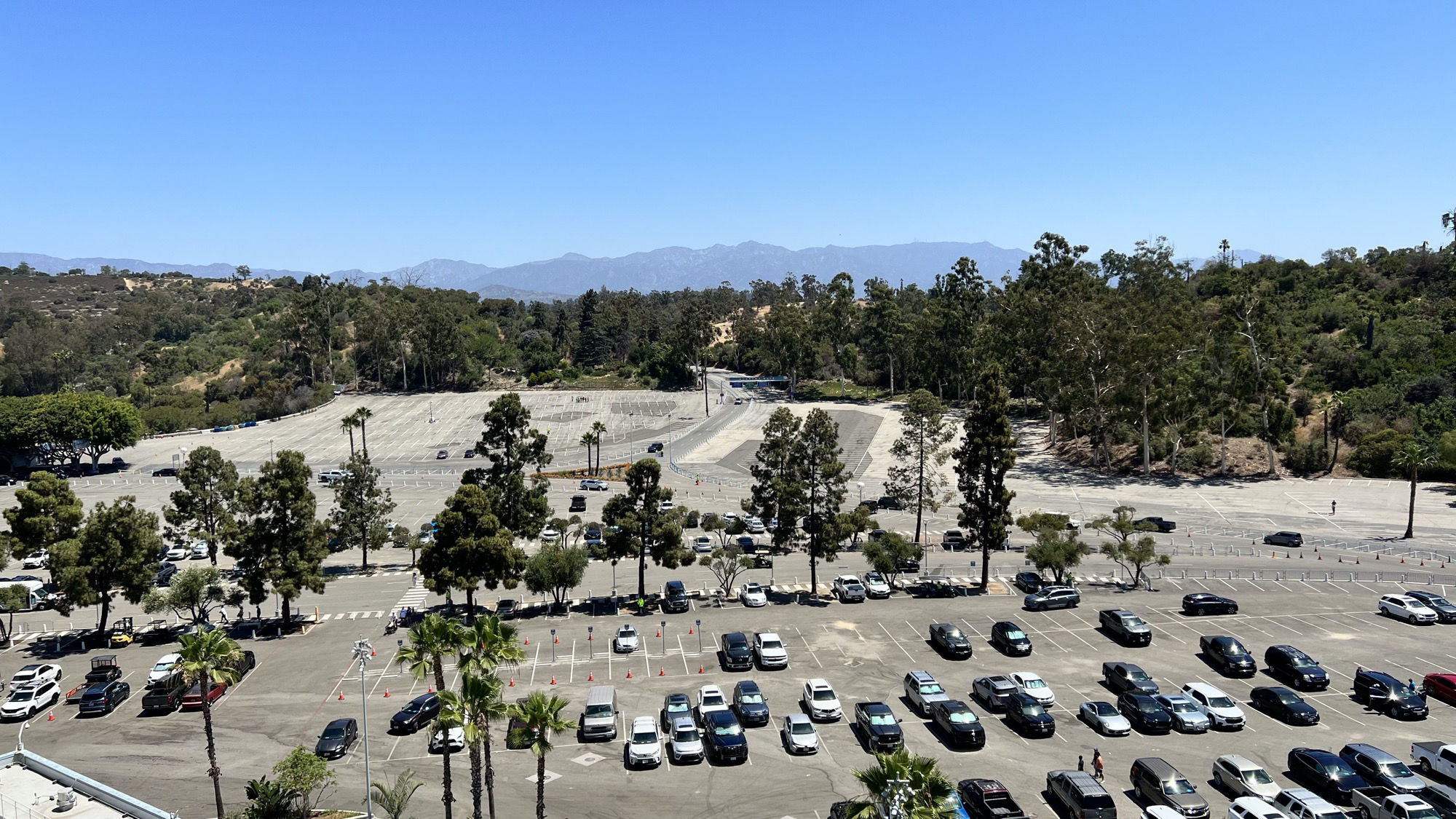 Dodger Stadium Parking Lots