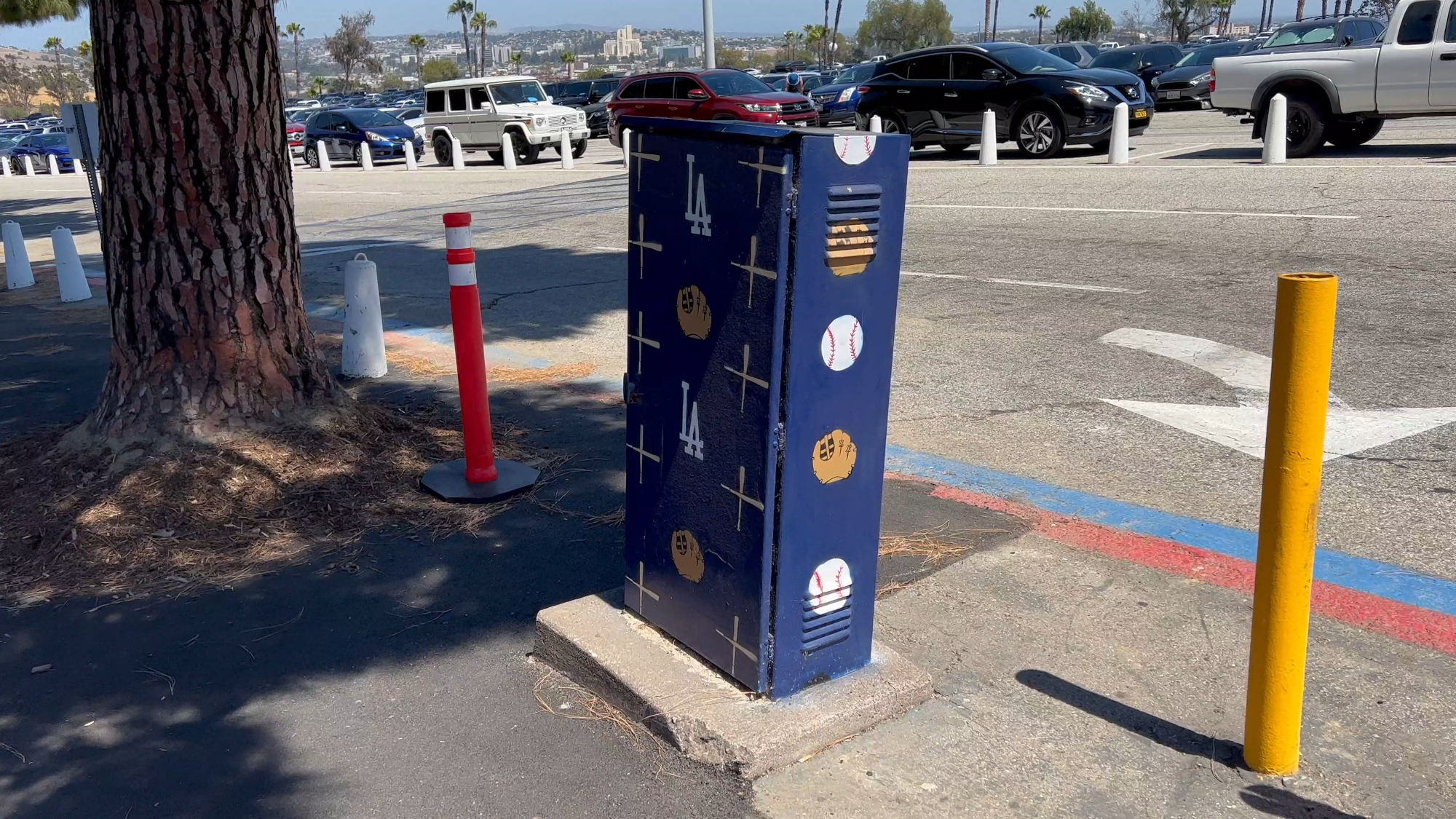 Dodger Stadium Parking Lots