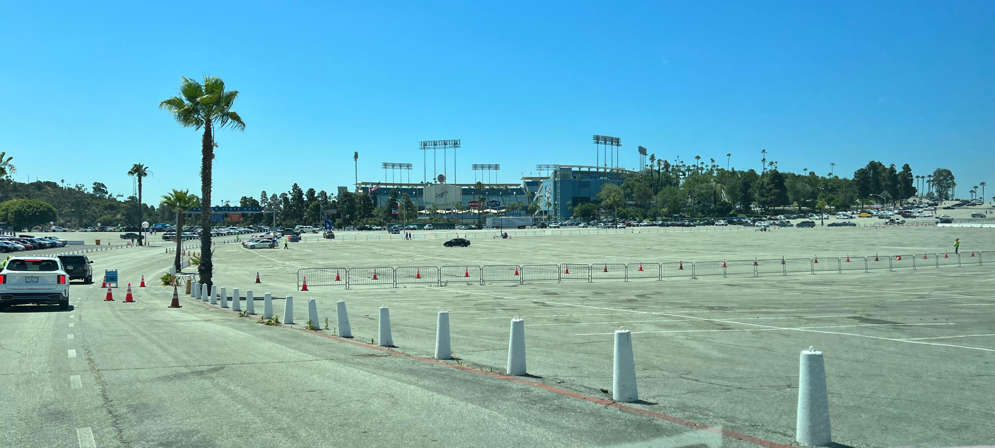 Dodger Stadium Parking Lots