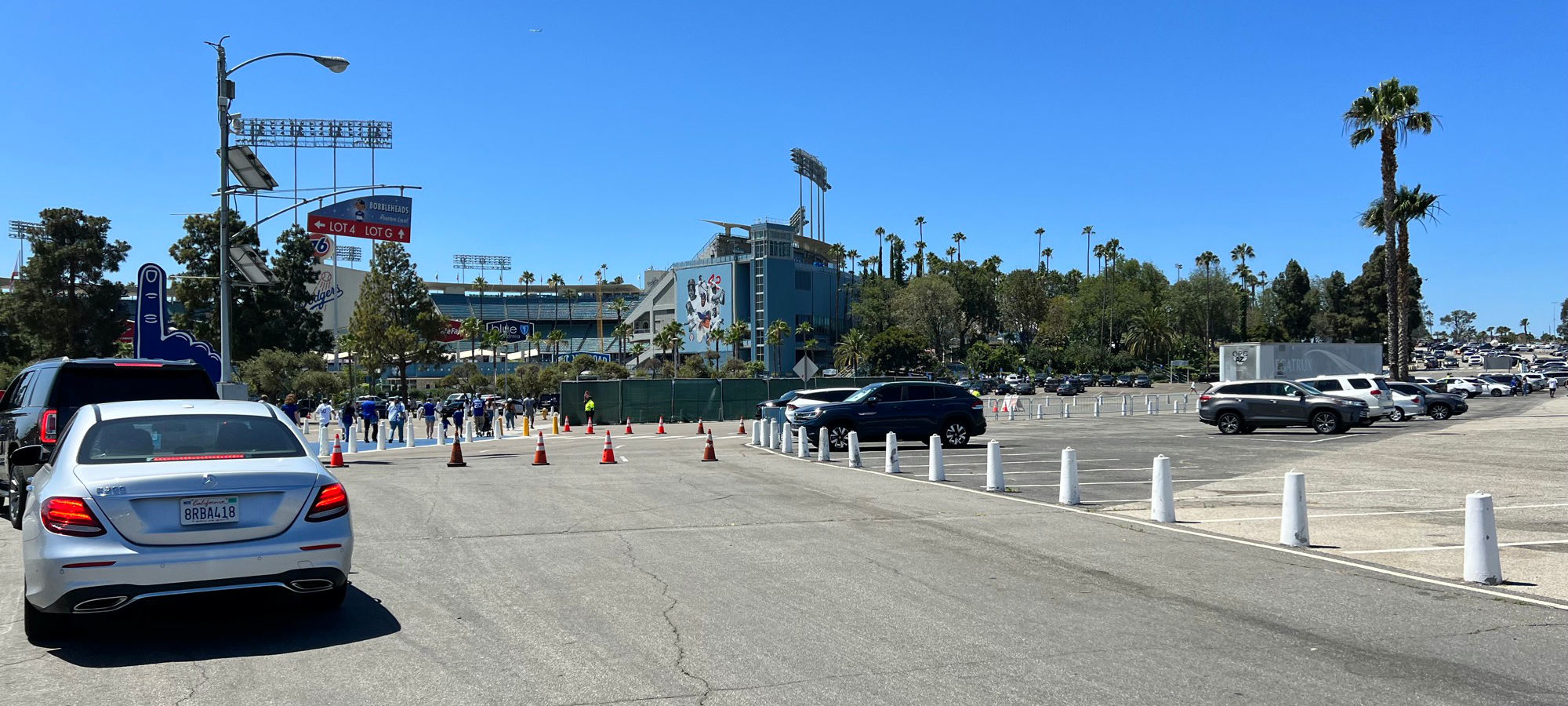 Dodger Stadium Parking Lots