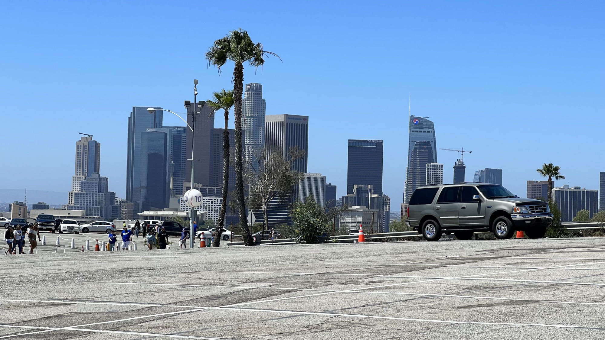 Dodger Stadium Parking Lots