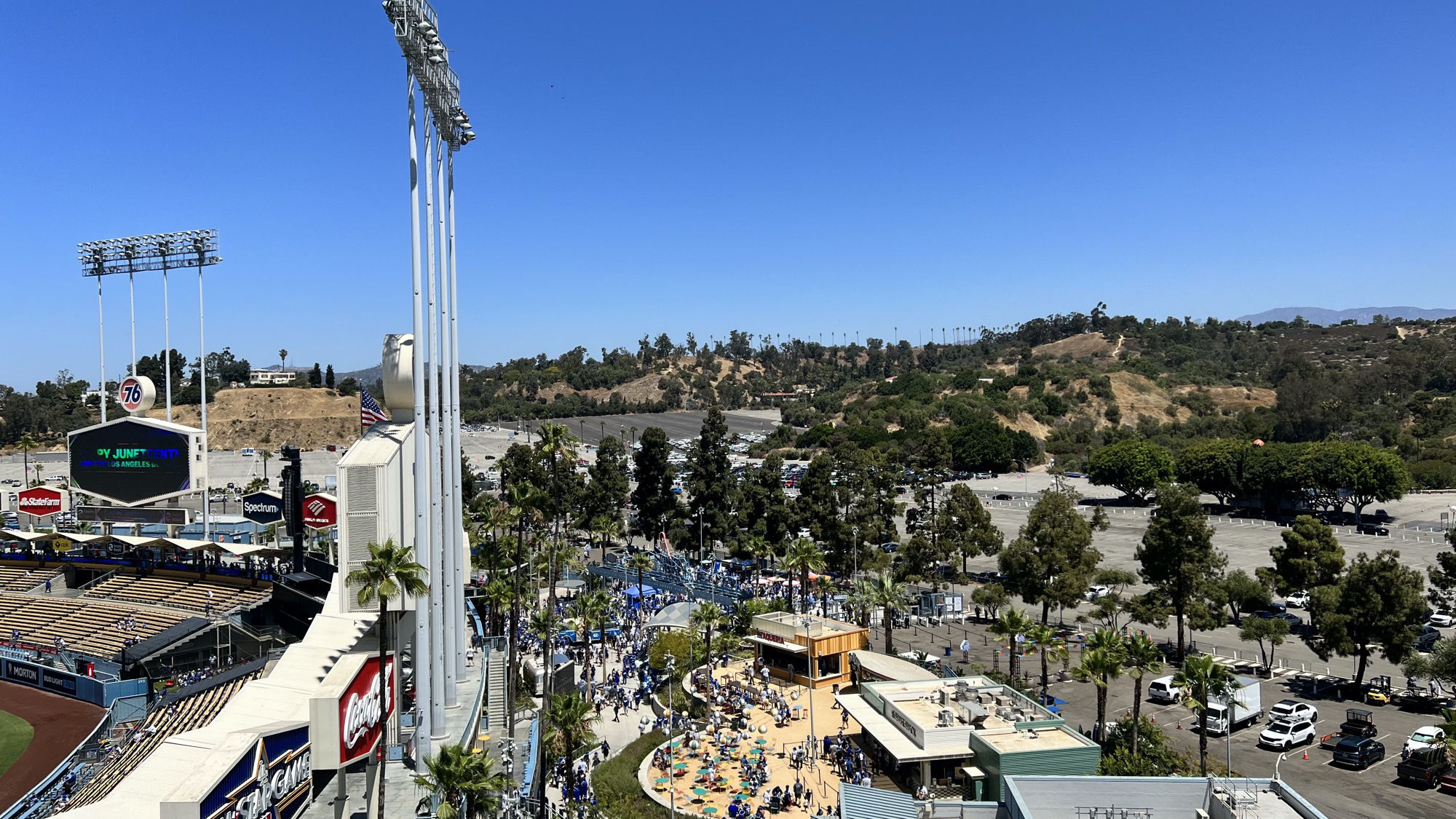 Dodger Stadium Parking Lots