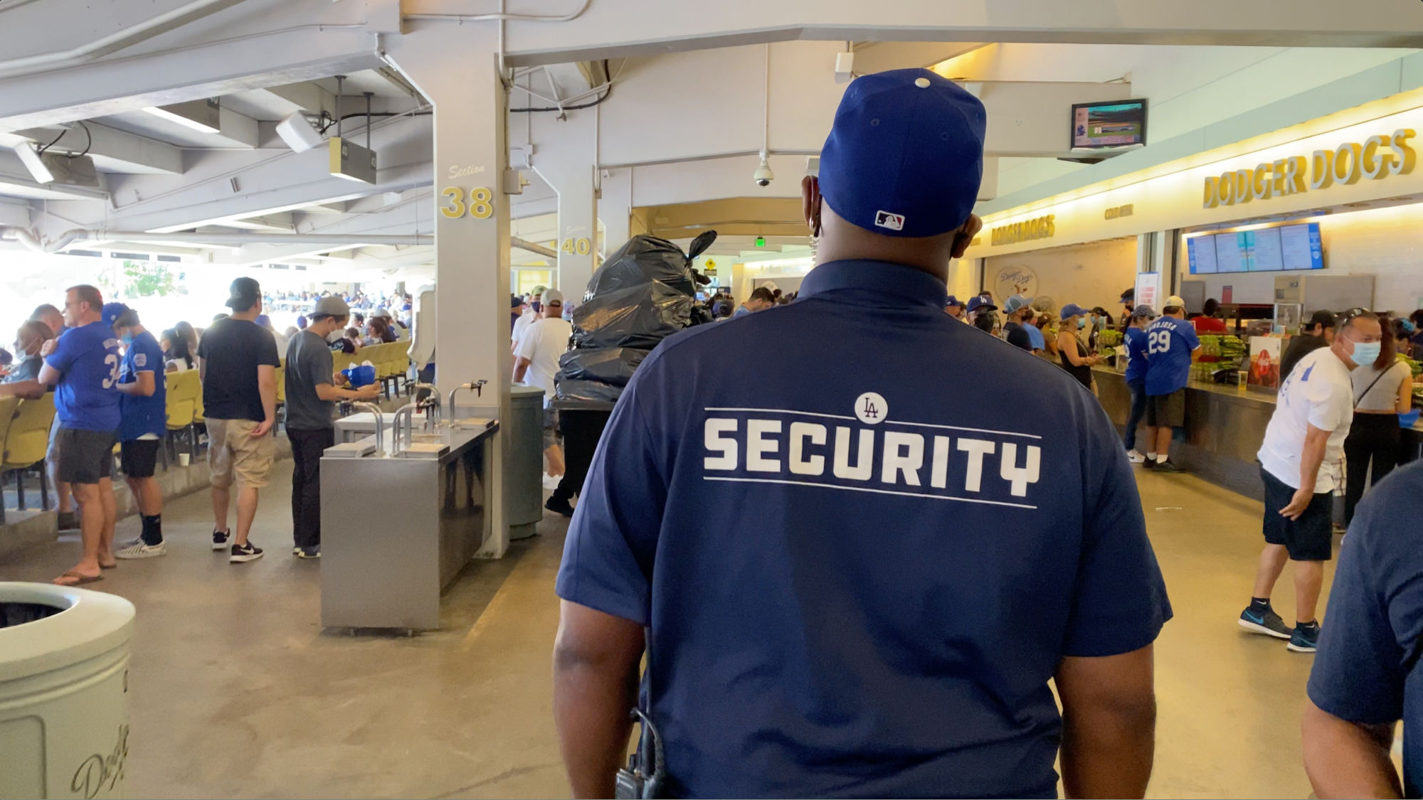 Dodger Stadium Security