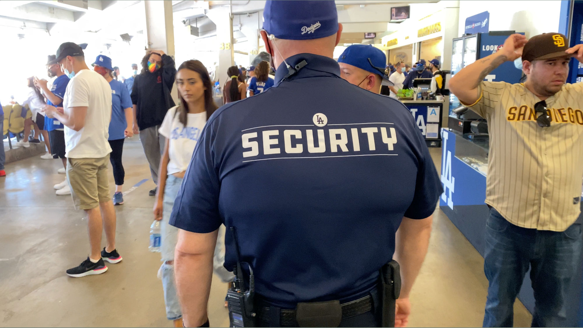 Dodger Stadium Security