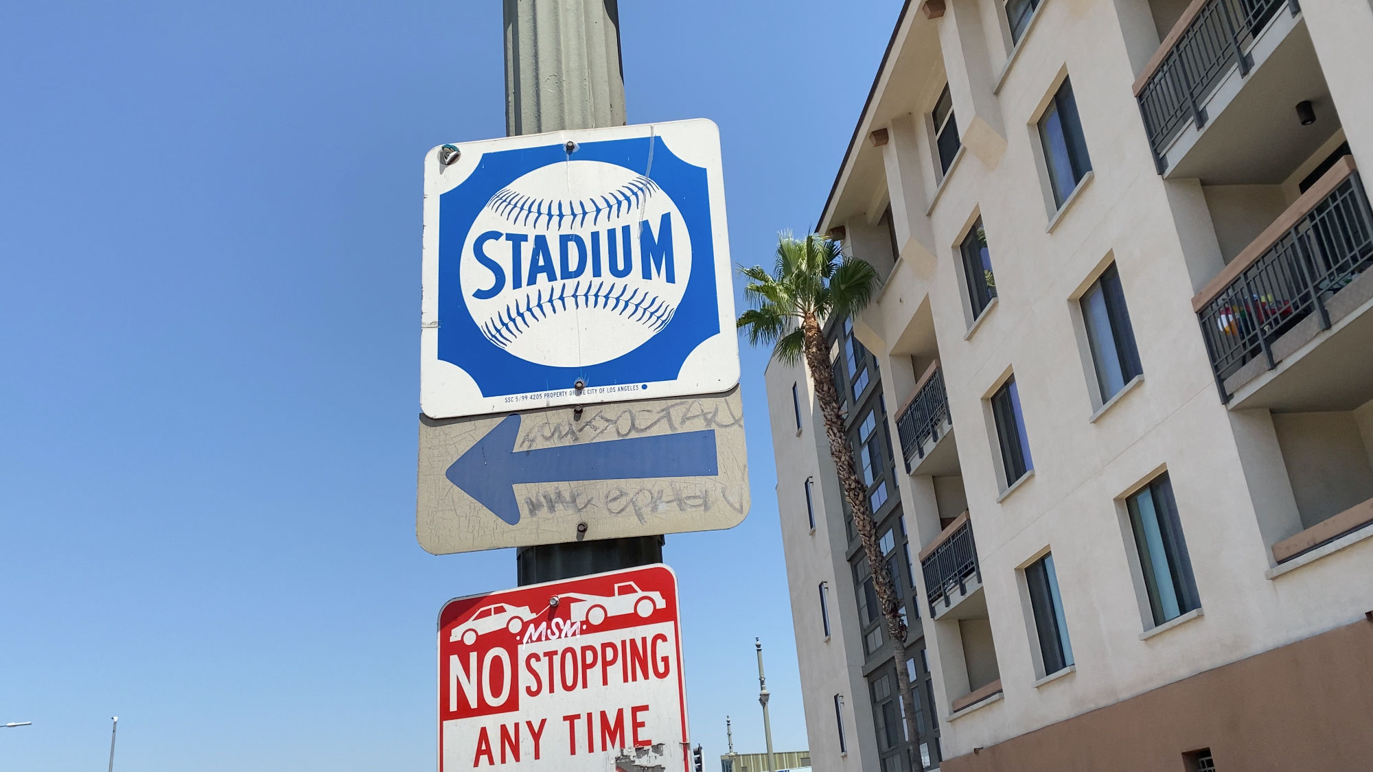 Dodger Stadium Stadium Sign