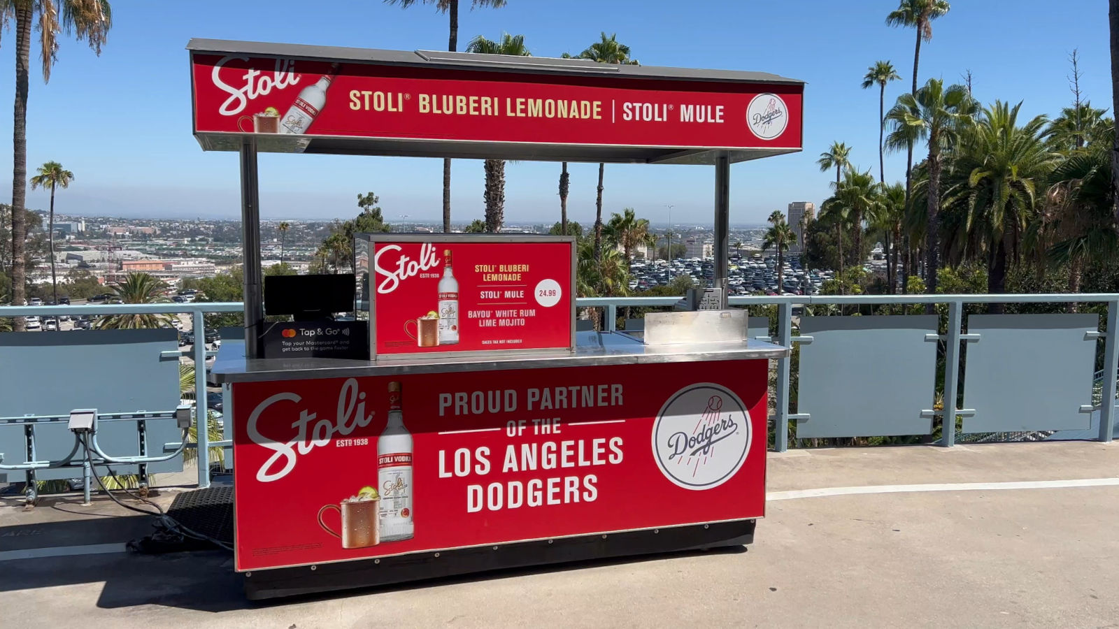 Stoli Lemonade Stand Dodger Stadium Stoli Lemonade Stand