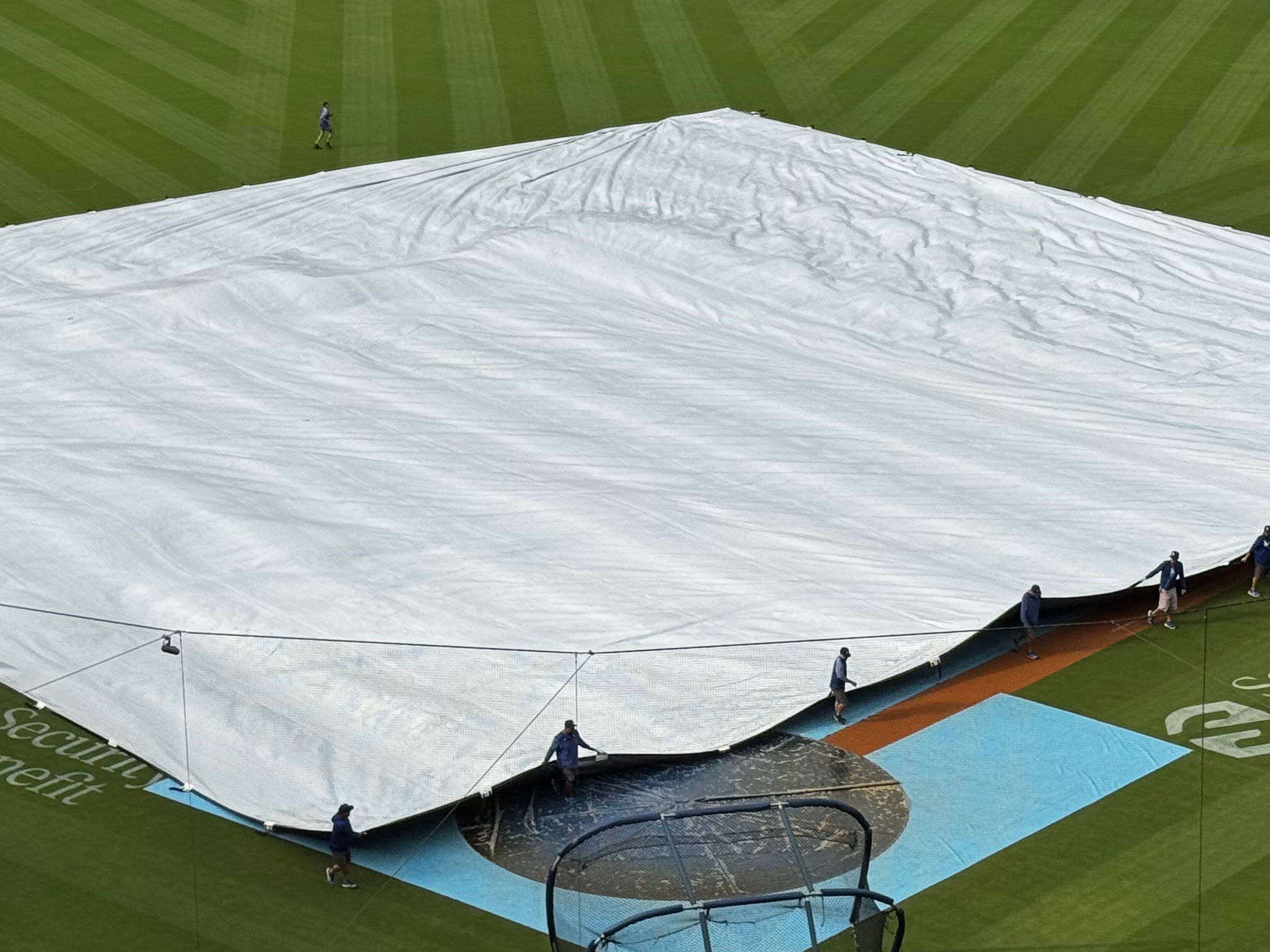 Dodger Stadium Tarp Position It