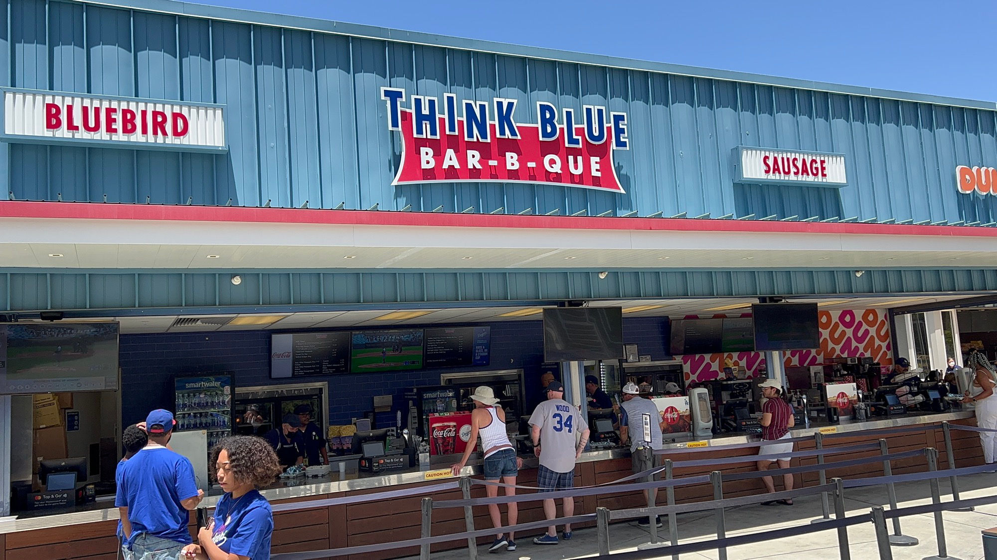 Dodger Stadium Think Blue Bar-B-Que