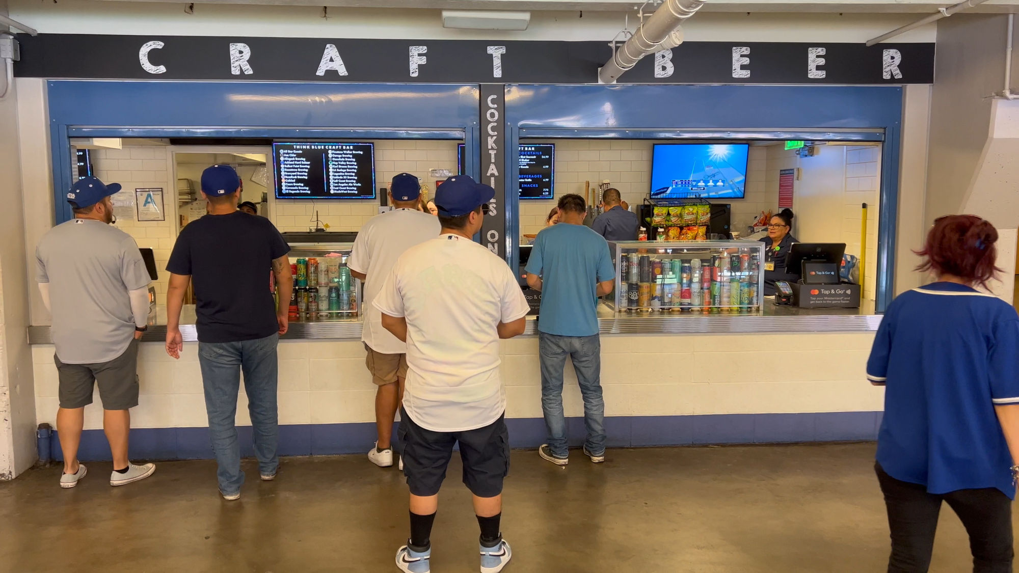 Dodger Stadium Think Blue Craft Beer
