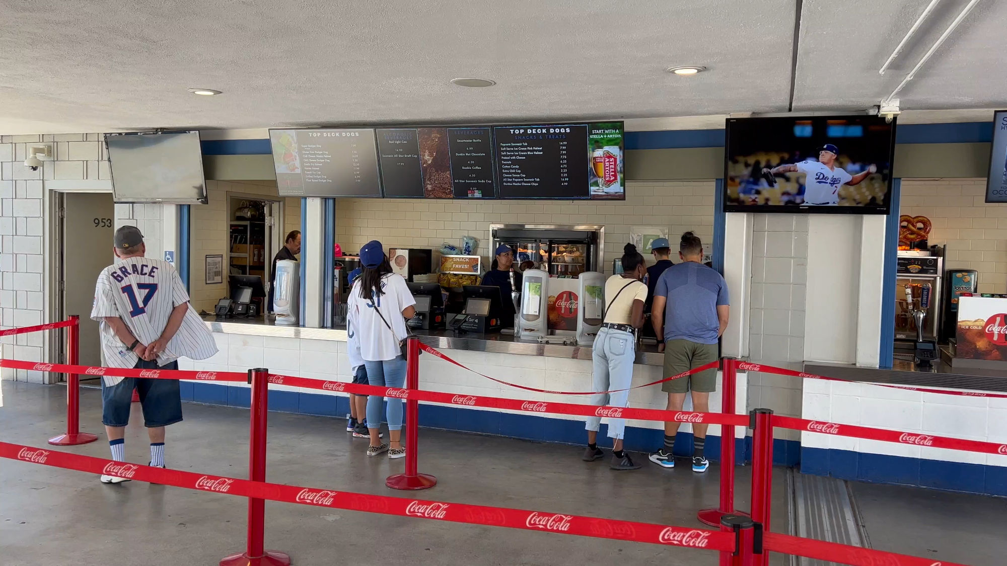 Dodger Stadium Top Deck Dogs