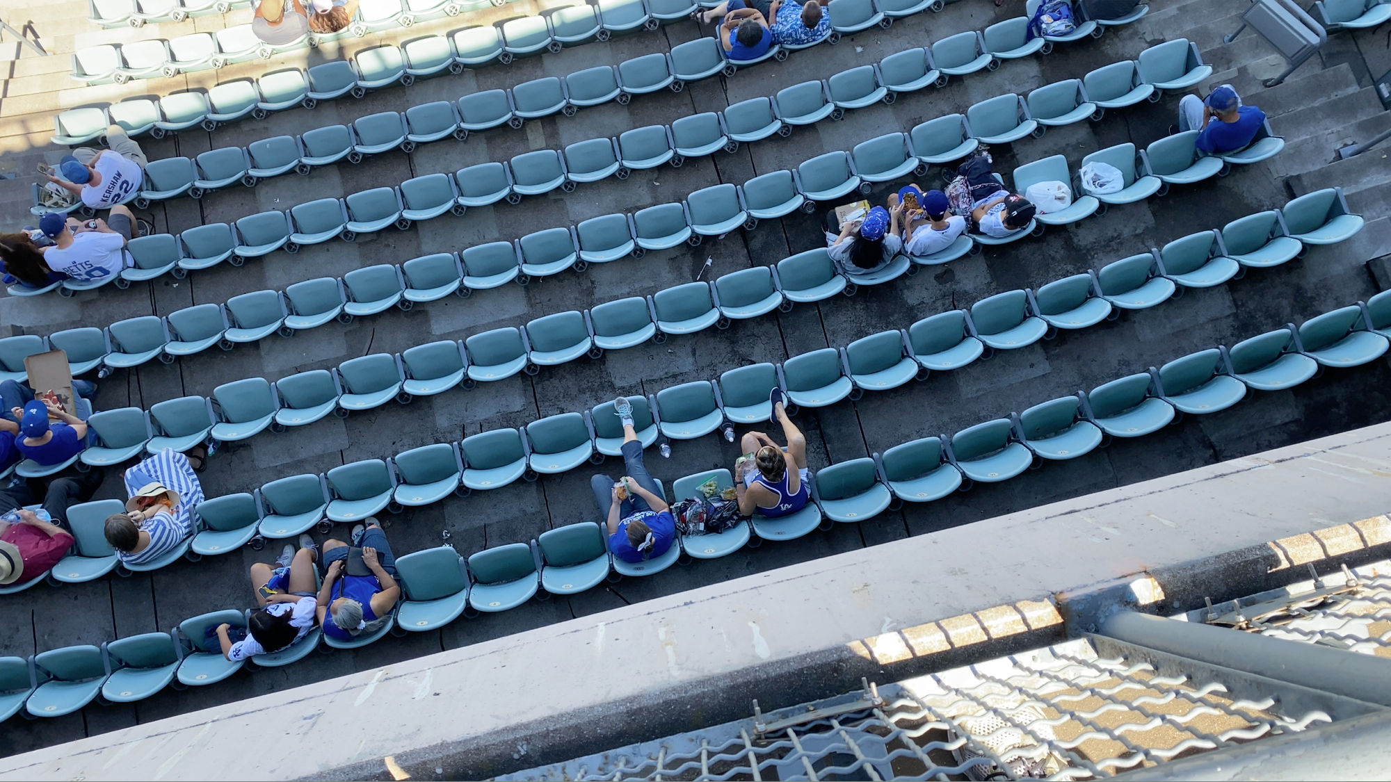 View from Top Deck Dodger Stadium View from Top Deck