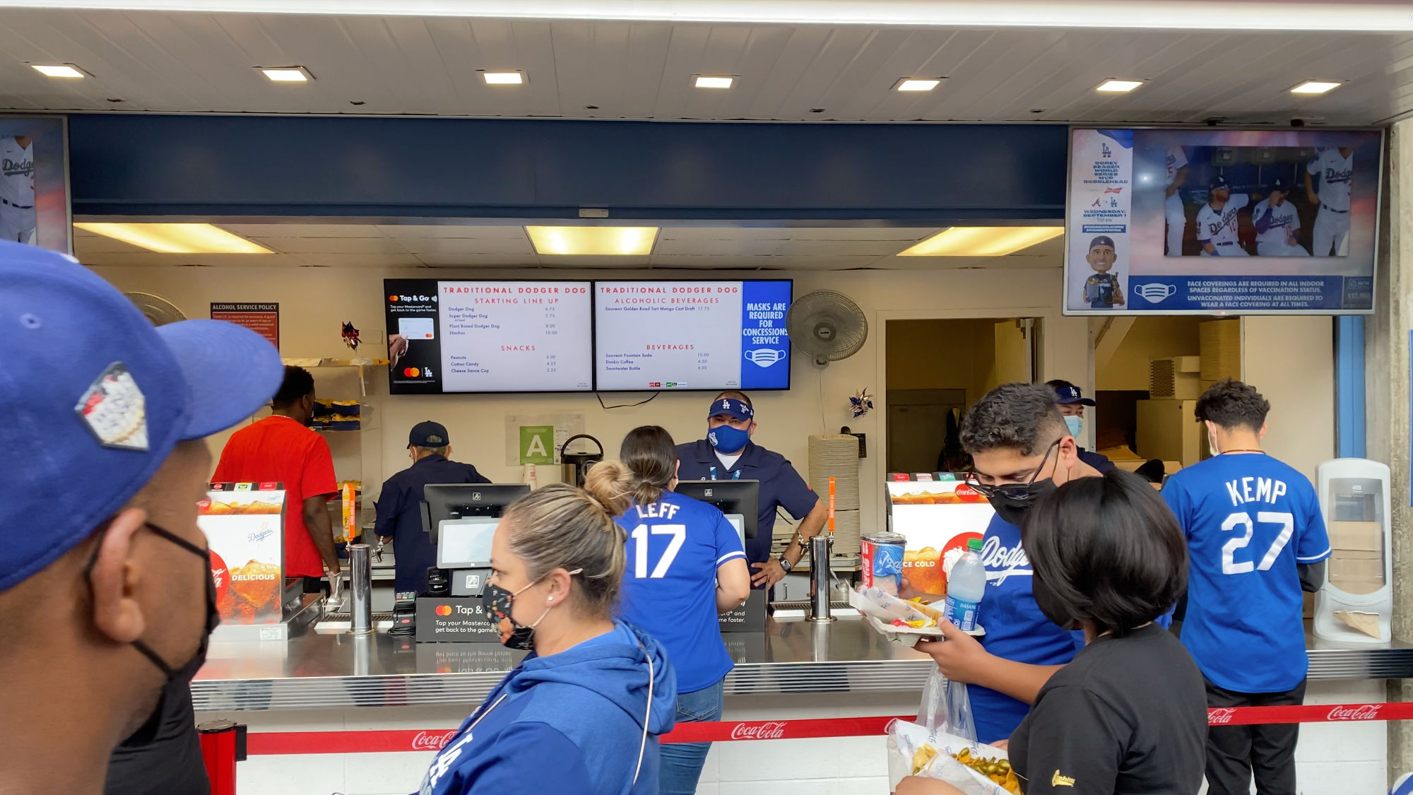 Dodger Stadium Dodger Dogs