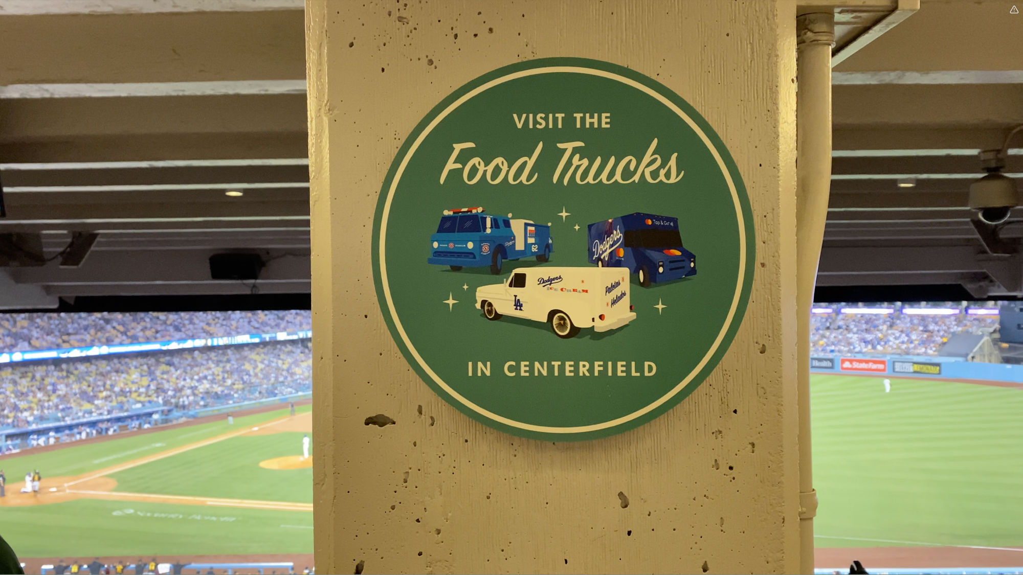 Dodger Stadium Visit the Food Trucks