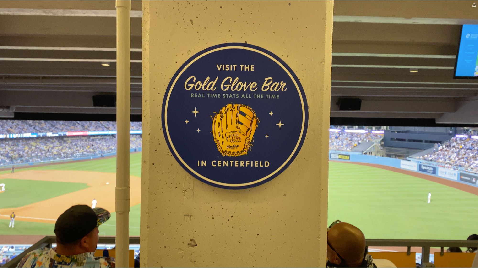 Dodger Stadium Visit the Gold Glove Bar