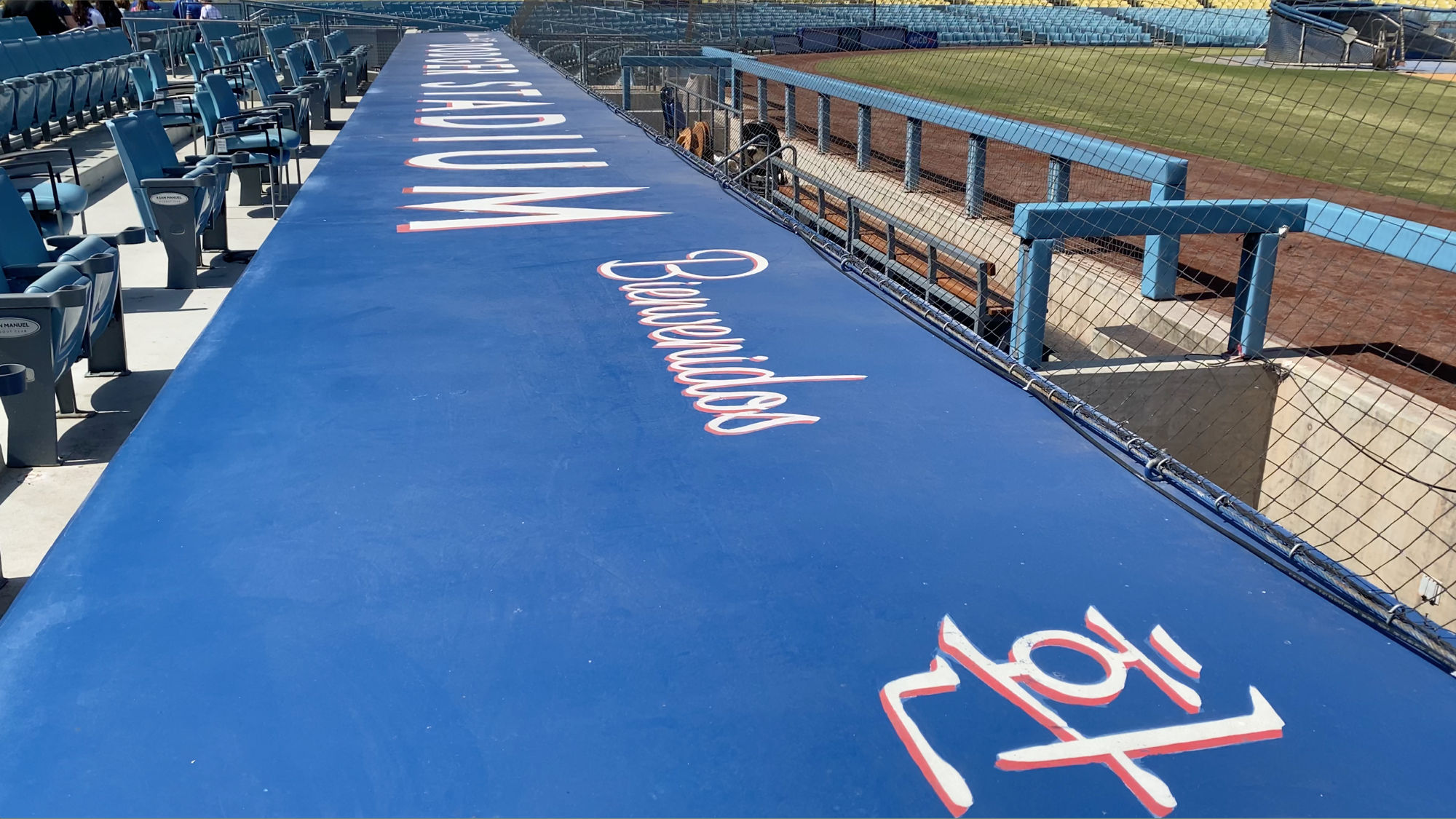 Dodger Stadium Visitor's Dugout