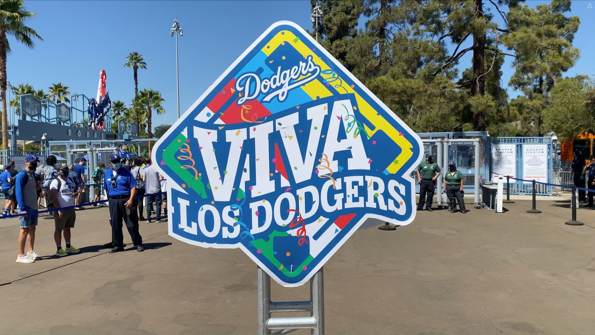 Viva Los Dodgers Dodger Stadium Viva Los Dodgers