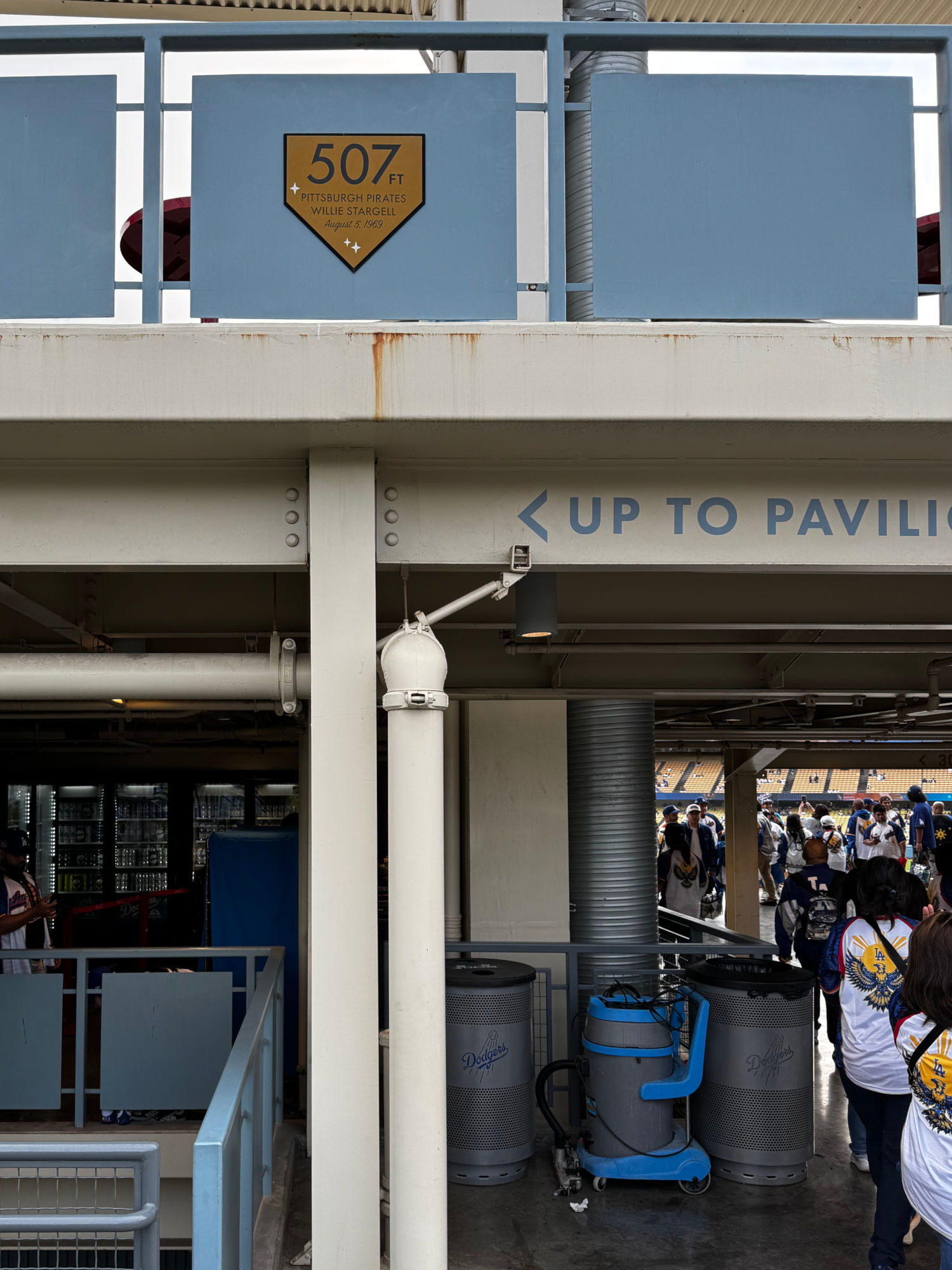 Willie Stargell 507 Feet Dodger Stadium Willie Stargell 507 Feet