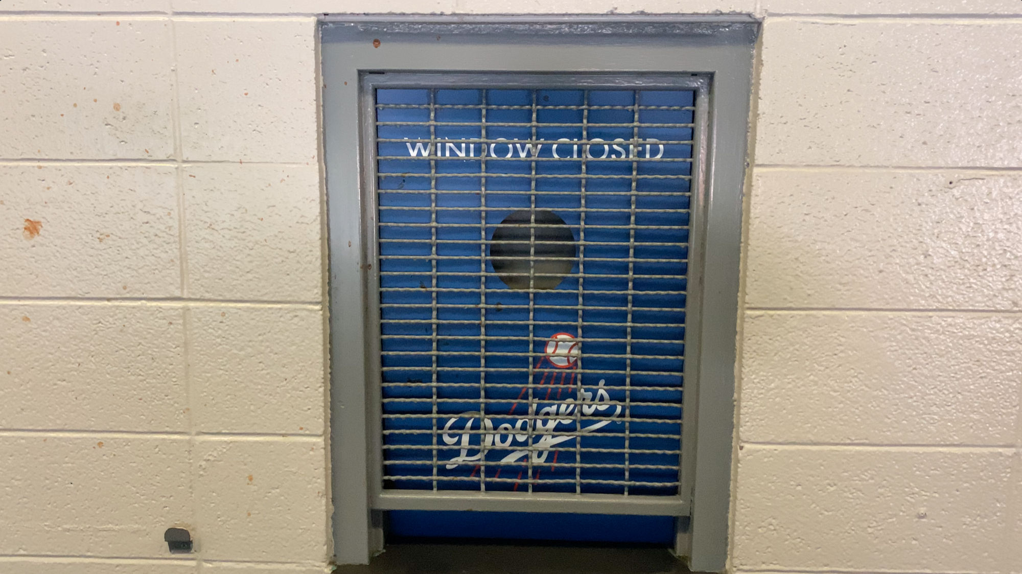 Window Closed Dodger Stadium Window Closed