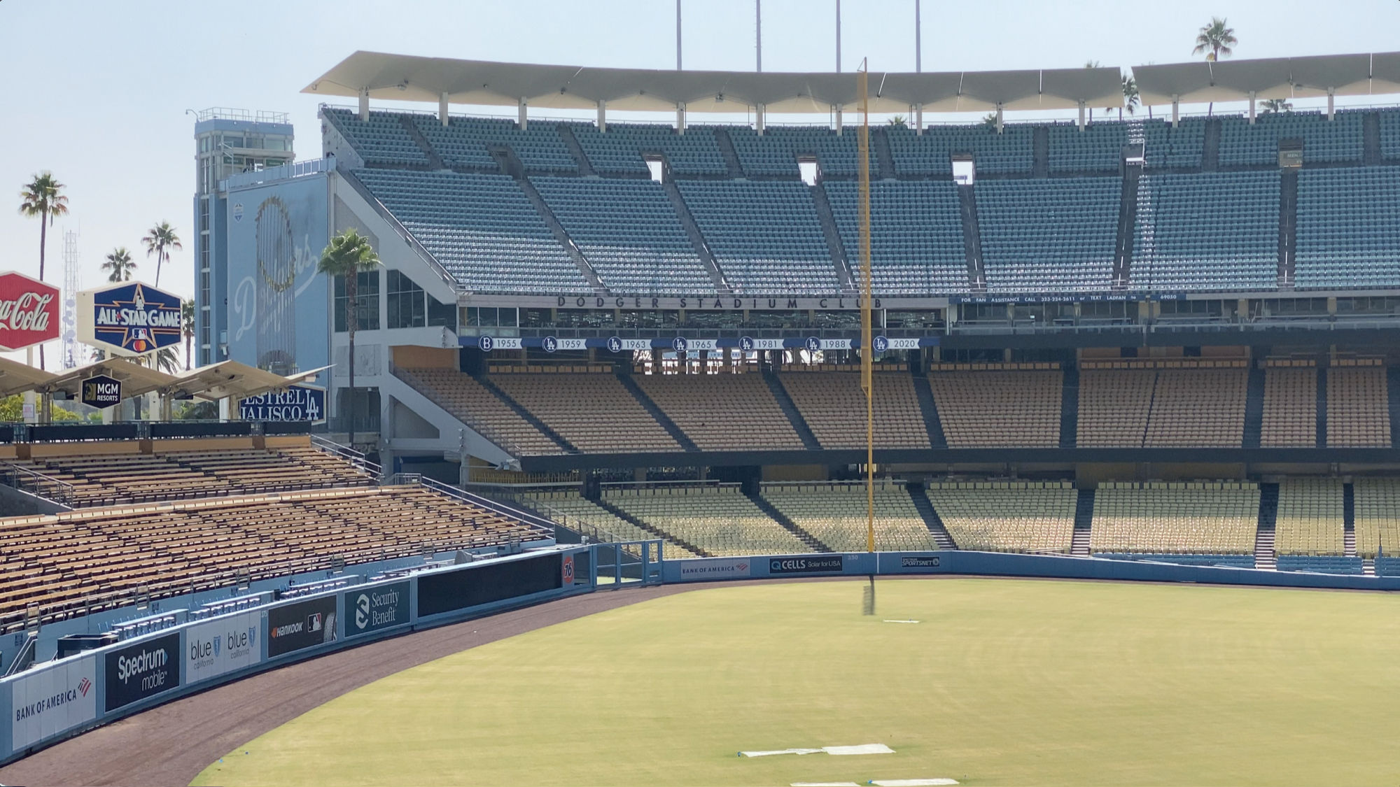 Dodger Stadium World Series Years