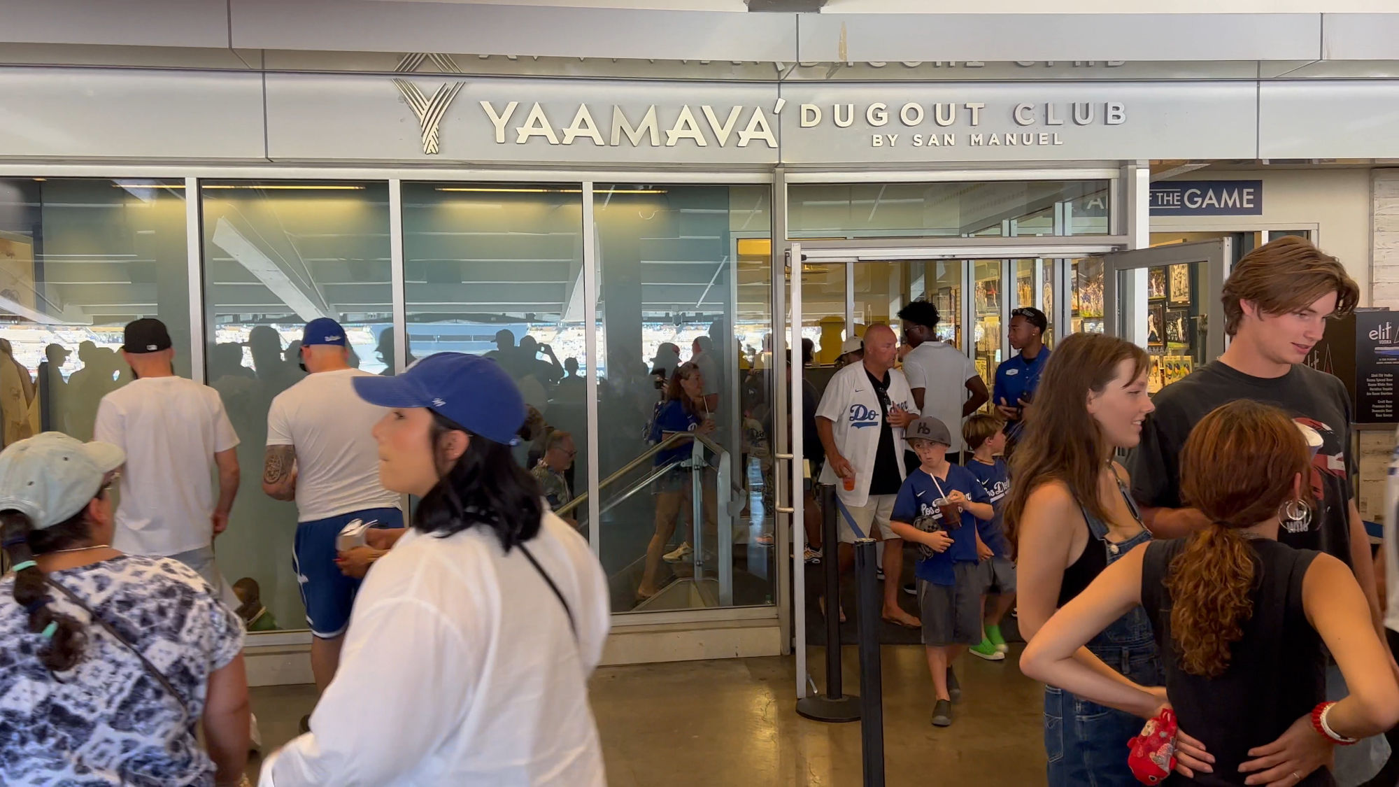 Yaamava Dugout Club Dodger Stadium Yaamava Dugout Club