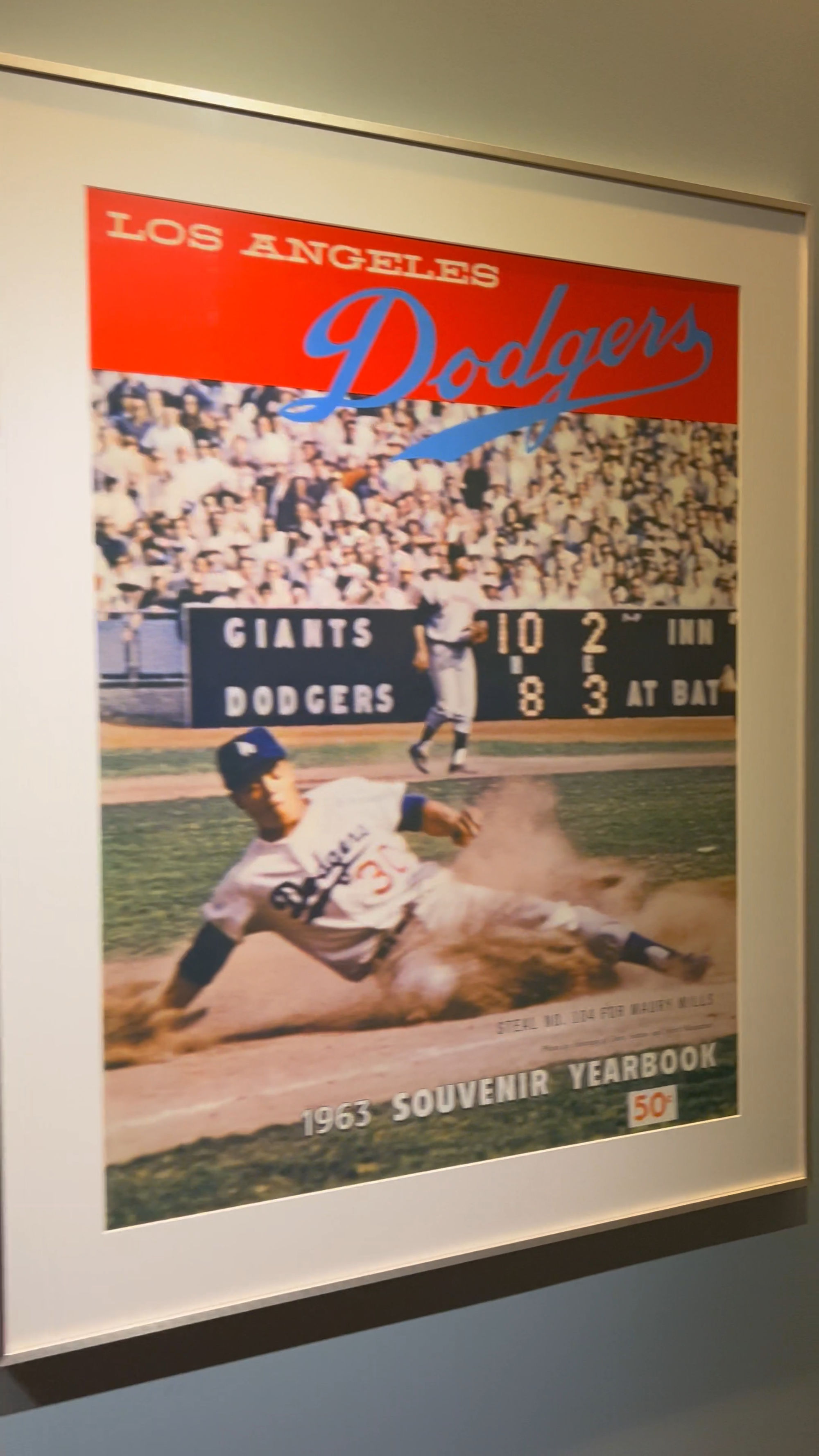 Dodgers 1963 Yearbook