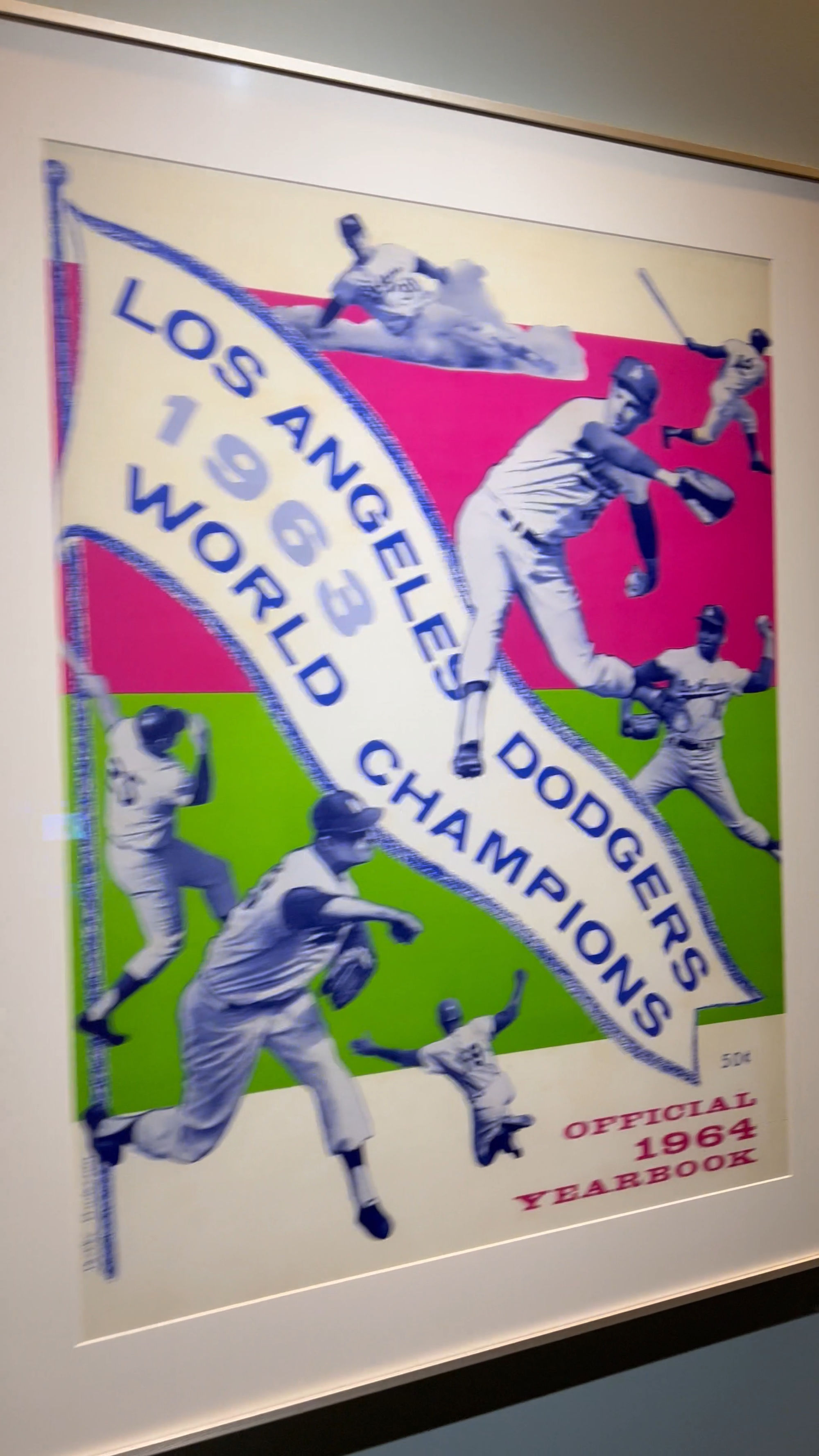 Dodgers 1964 Yearbook