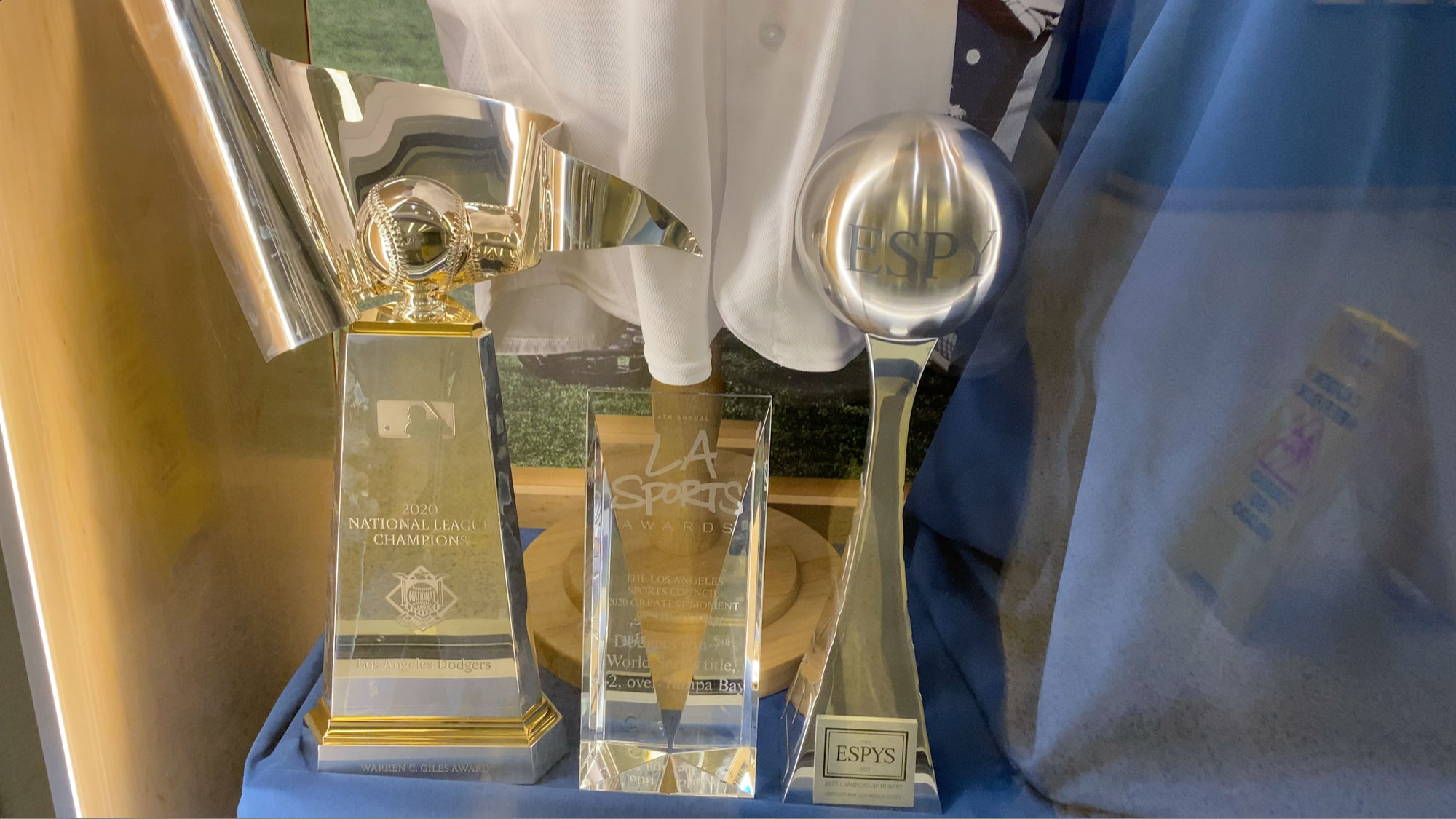 Dodgers 2020 Trophys
