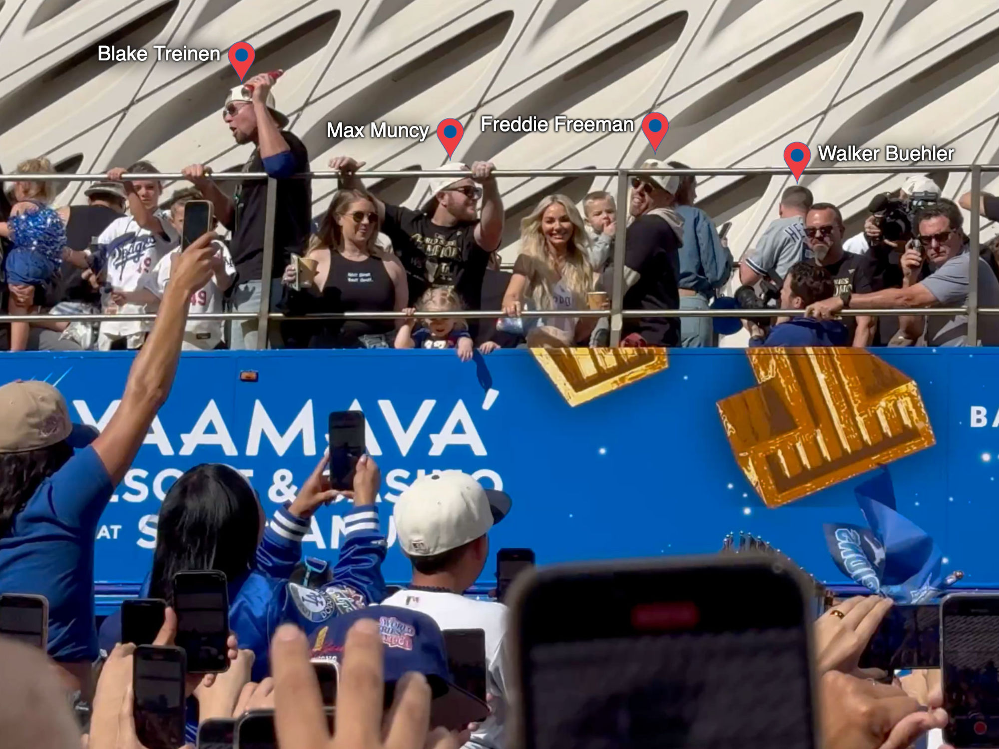 Fourth Bus Dodgers 2024 Parade Fourth Bus